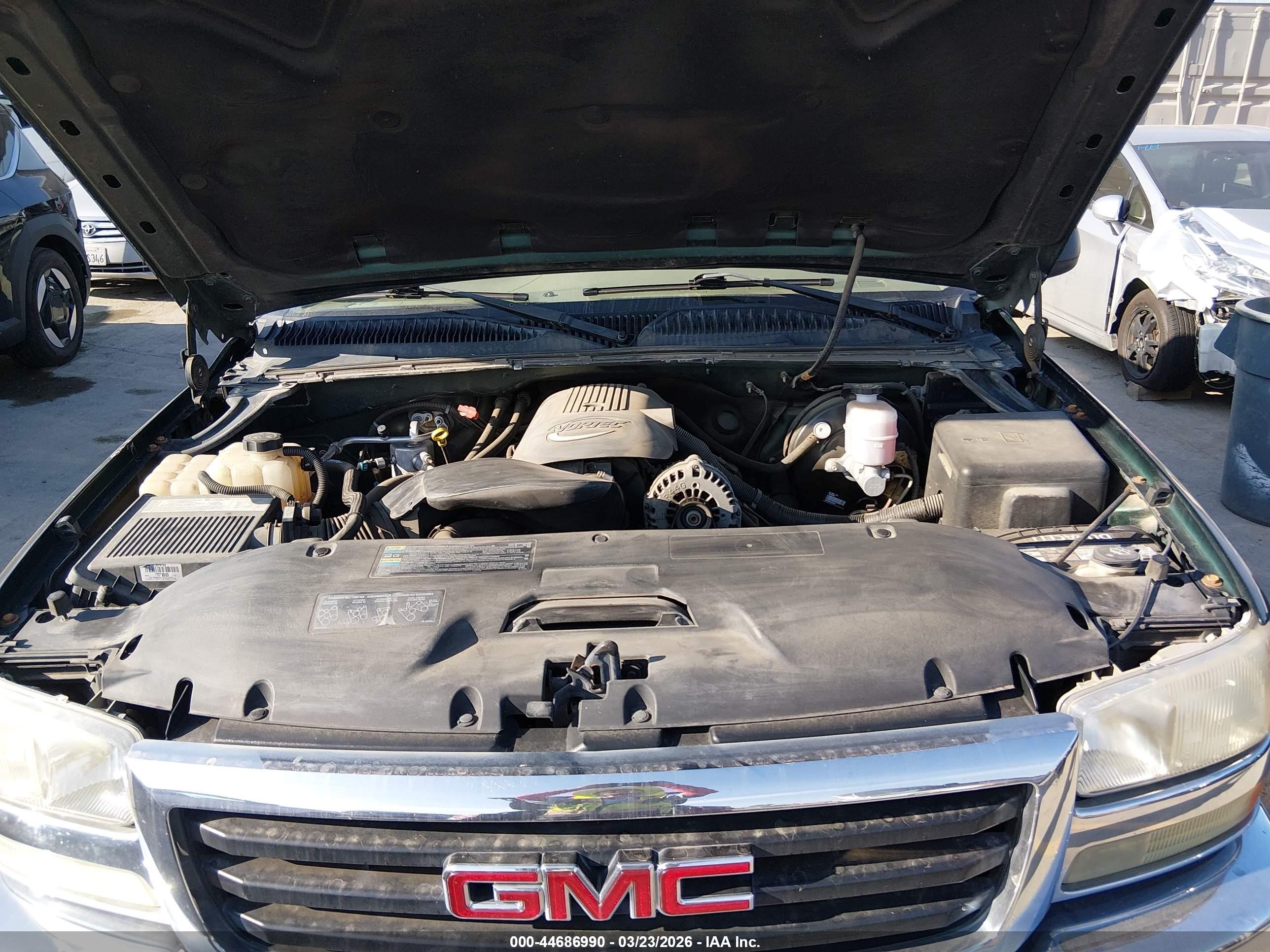 2005 Gmc Sierra 1500 Slt Green vin: 2GTEC13T851296258