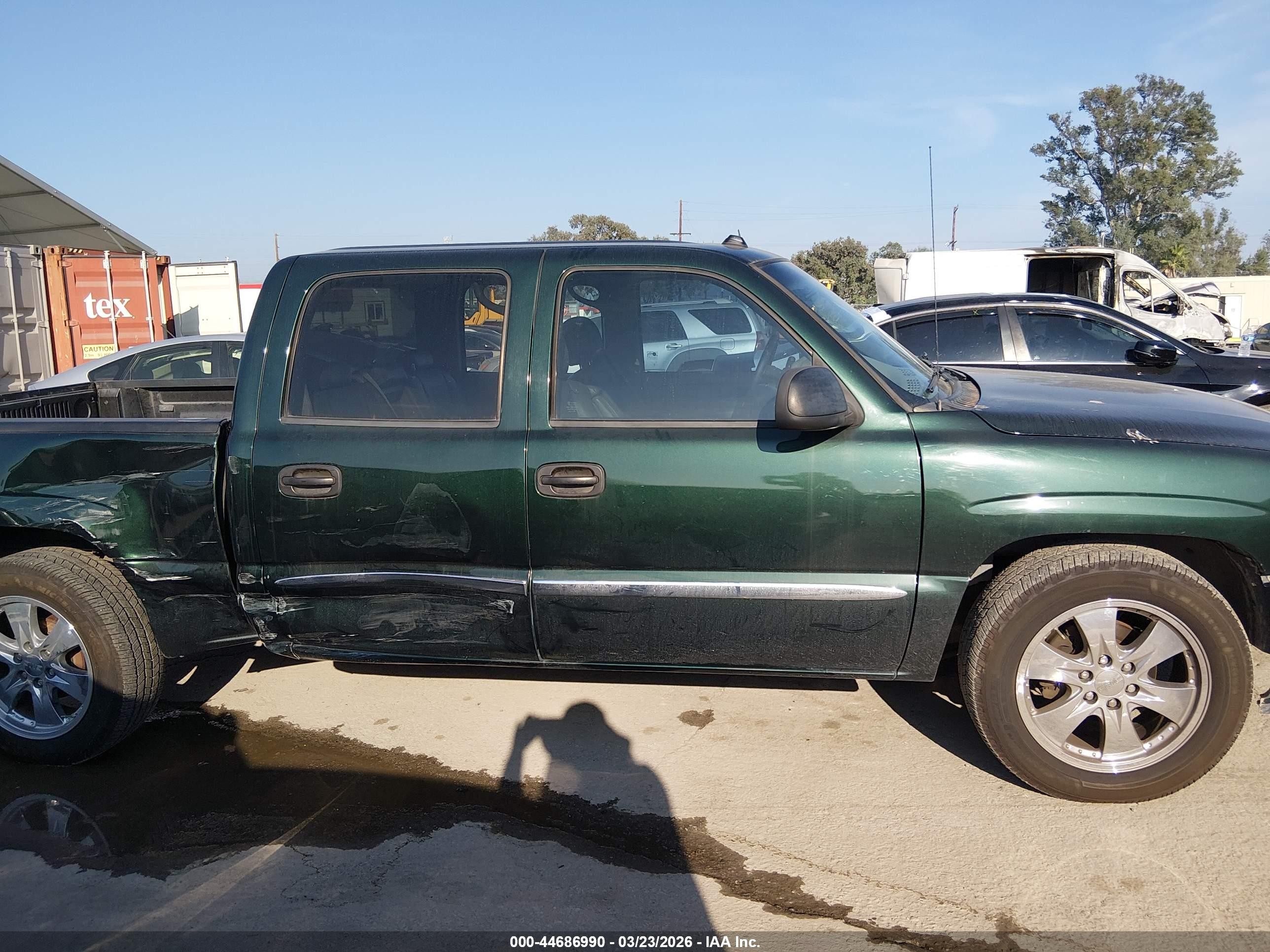 2005 Gmc Sierra 1500 Slt Green vin: 2GTEC13T851296258