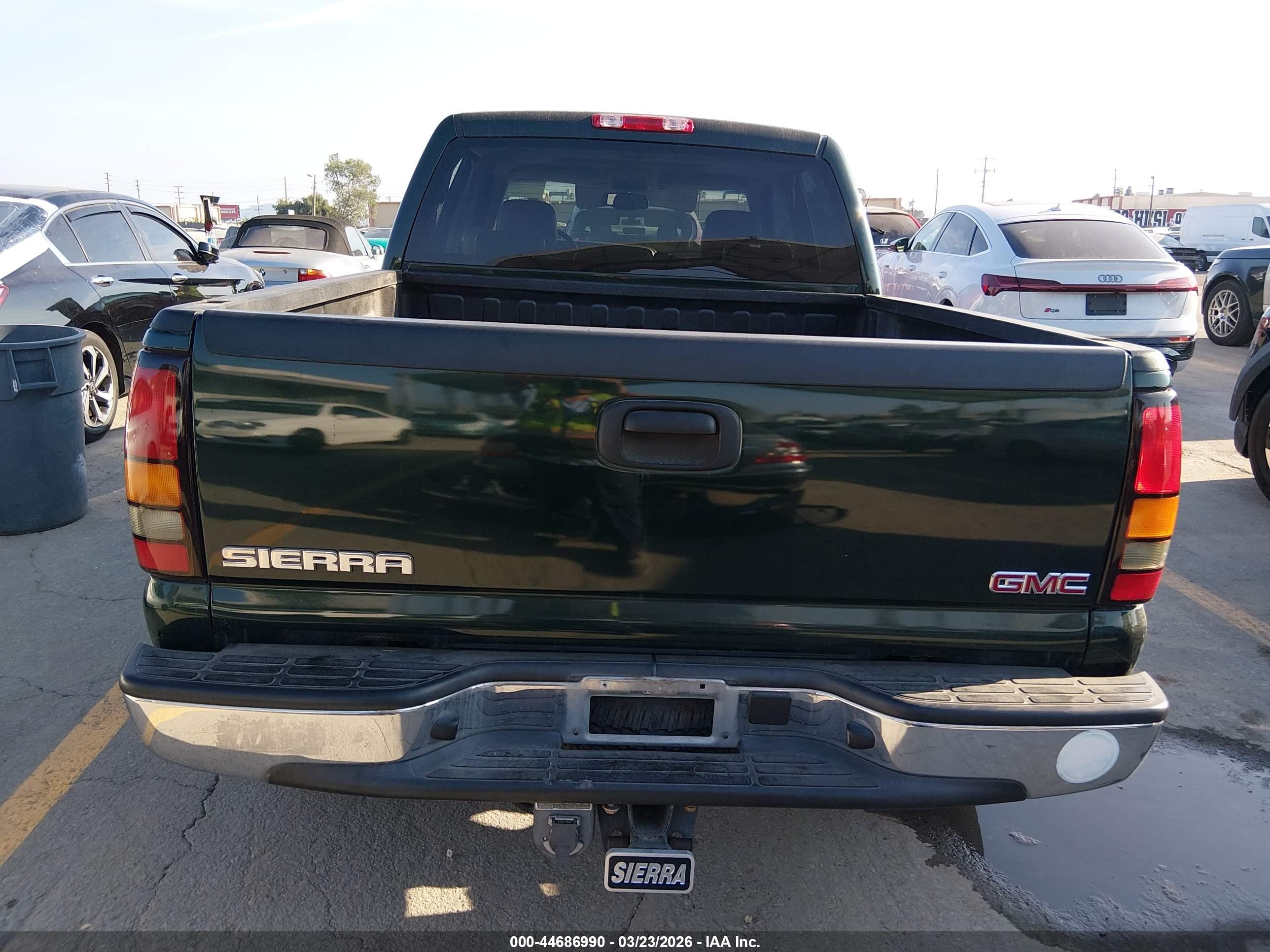 2005 Gmc Sierra 1500 Slt Green vin: 2GTEC13T851296258