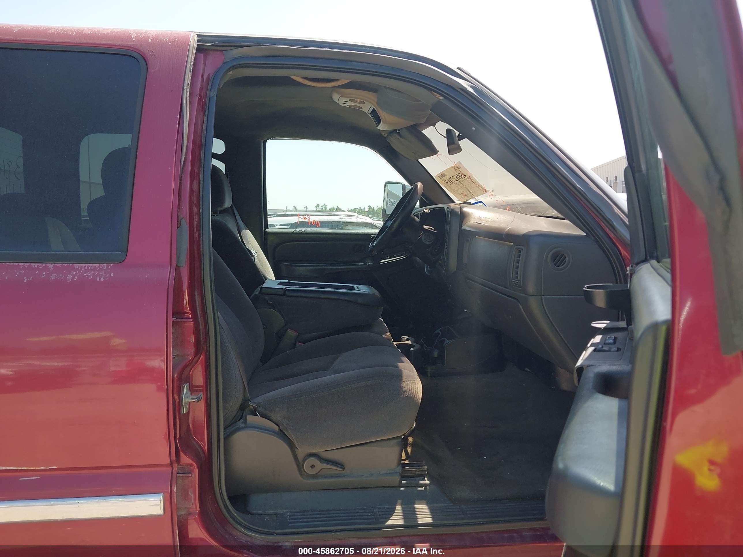 2005 Gmc Sierra 1500 Sle Maroon vin: 2GTEC13T851381682