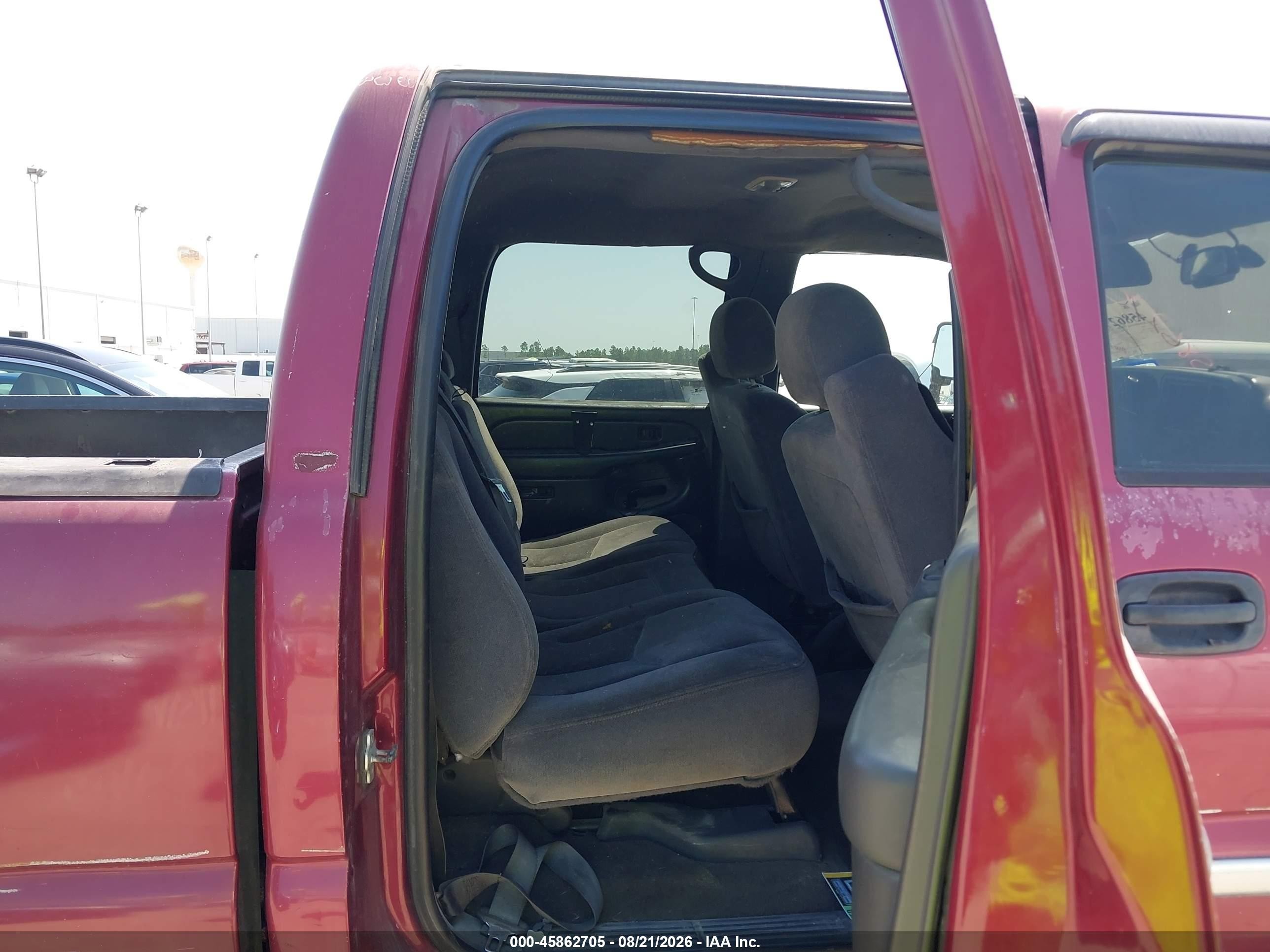 2005 Gmc Sierra 1500 Sle Maroon vin: 2GTEC13T851381682