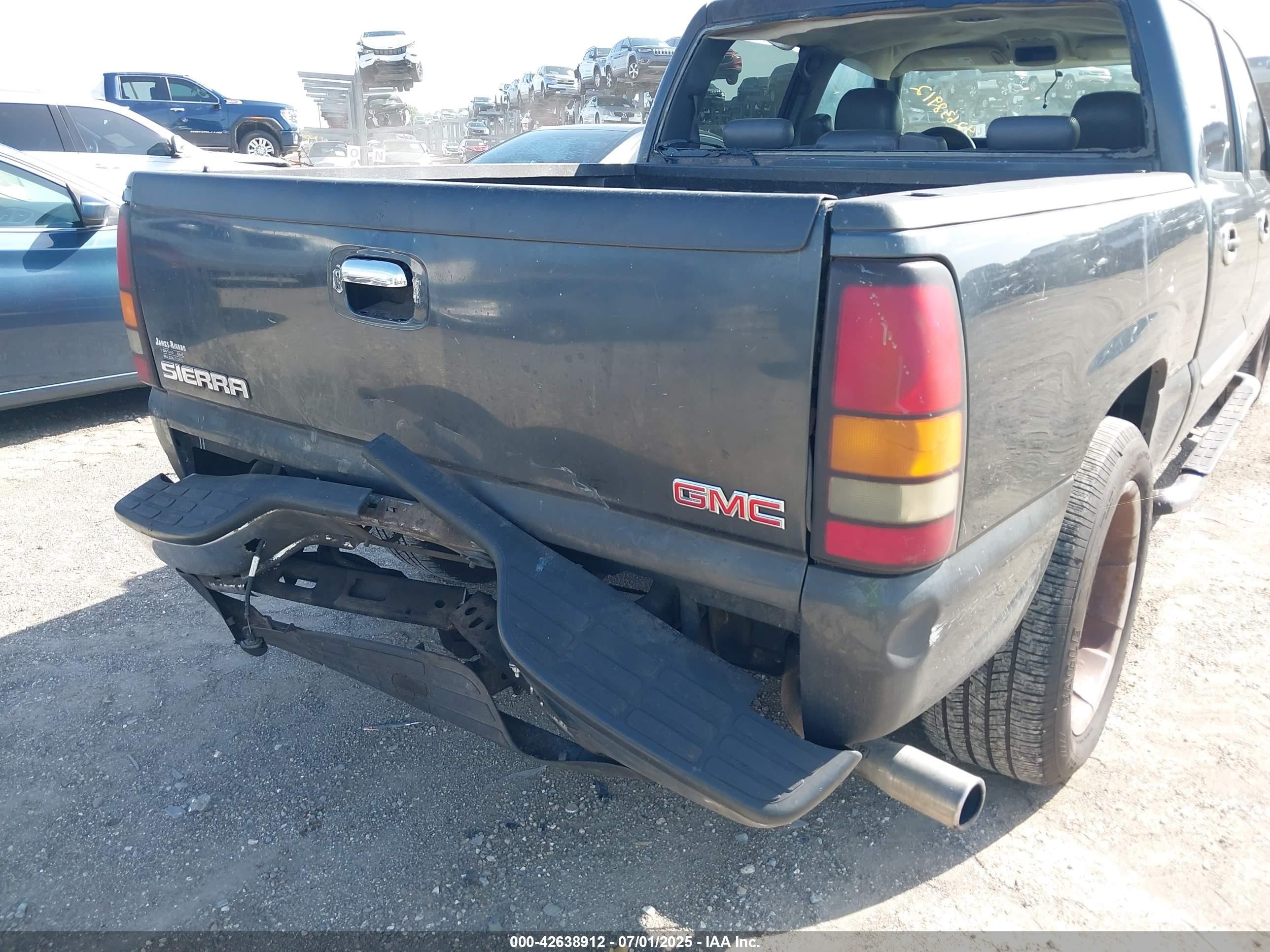 2004 Gmc Sierra 1500 Slt Gray vin: 2GTEC13T941319903