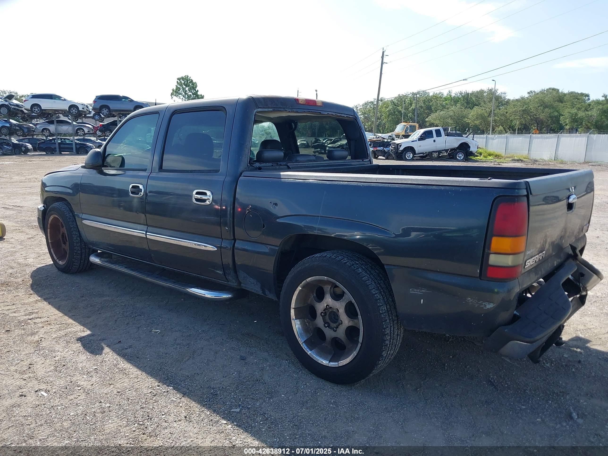 2004 Gmc Sierra 1500 Slt Gray vin: 2GTEC13T941319903