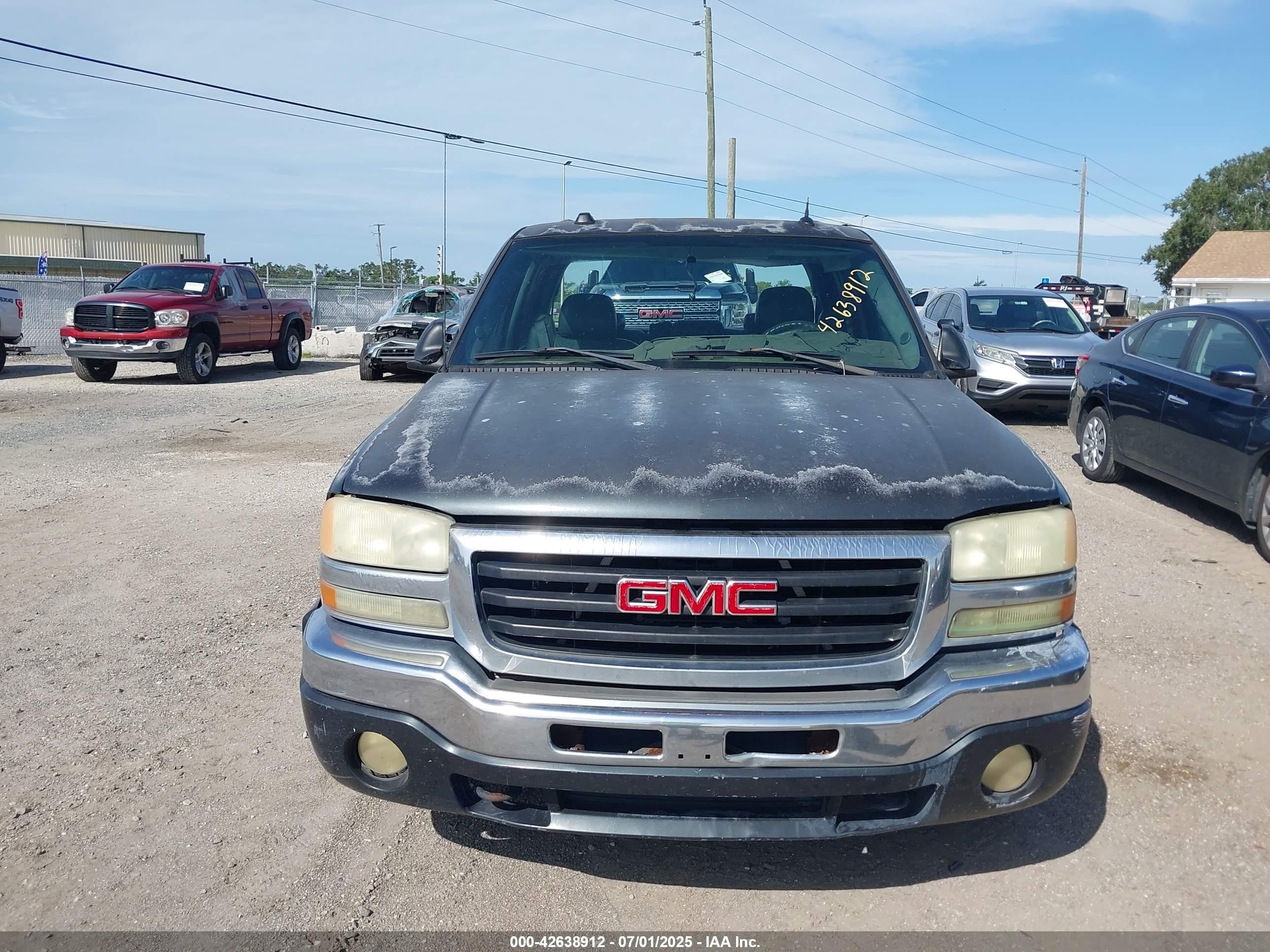 2004 Gmc Sierra 1500 Slt Gray vin: 2GTEC13T941319903