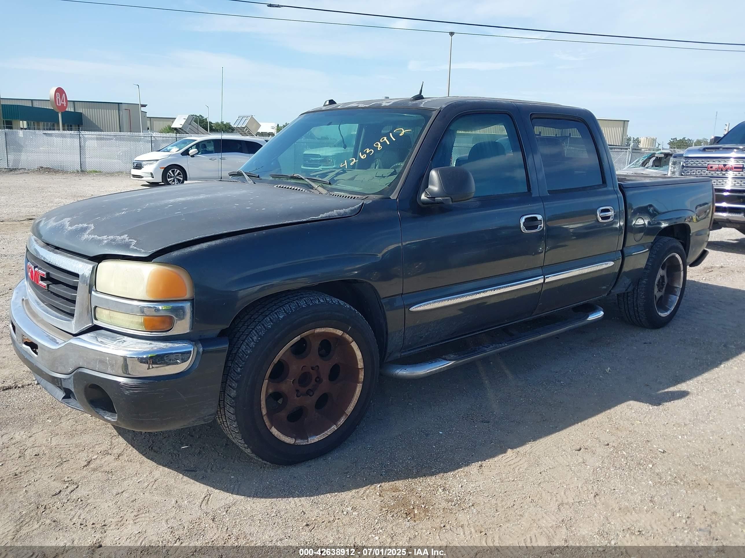 2004 Gmc Sierra 1500 Slt Gray vin: 2GTEC13T941319903