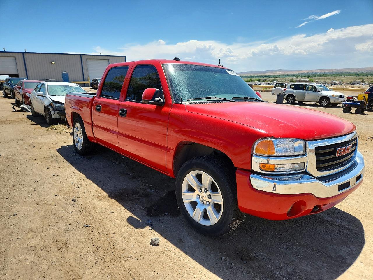 2005 Gmc New Sierra C1500 Red vin: 2GTEC13T951199456