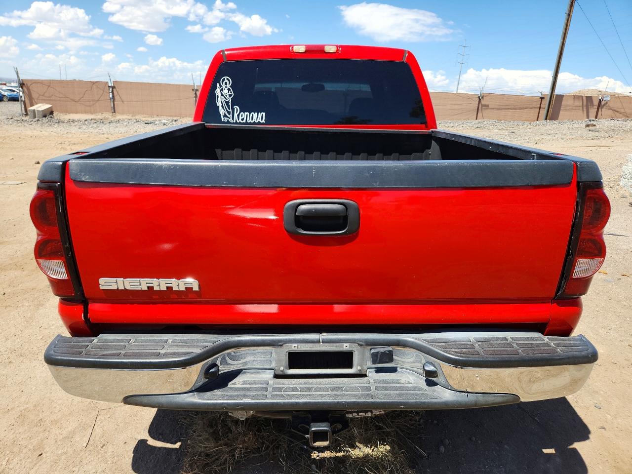 2005 Gmc New Sierra C1500 Red vin: 2GTEC13T951199456