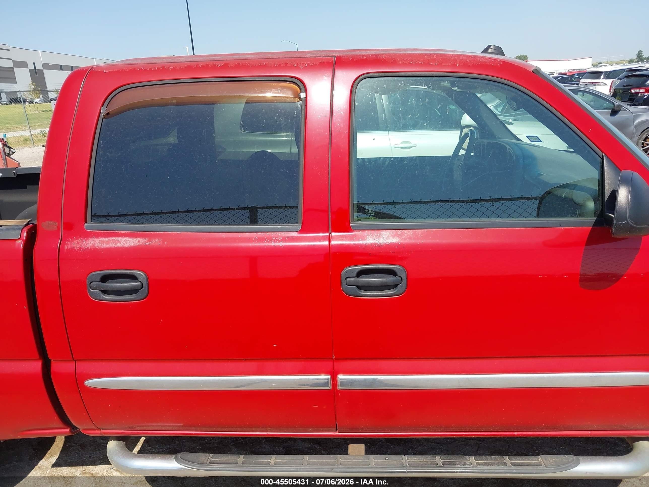 2005 Gmc Sierra 1500 Sle Red vin: 2GTEC13TX51214479