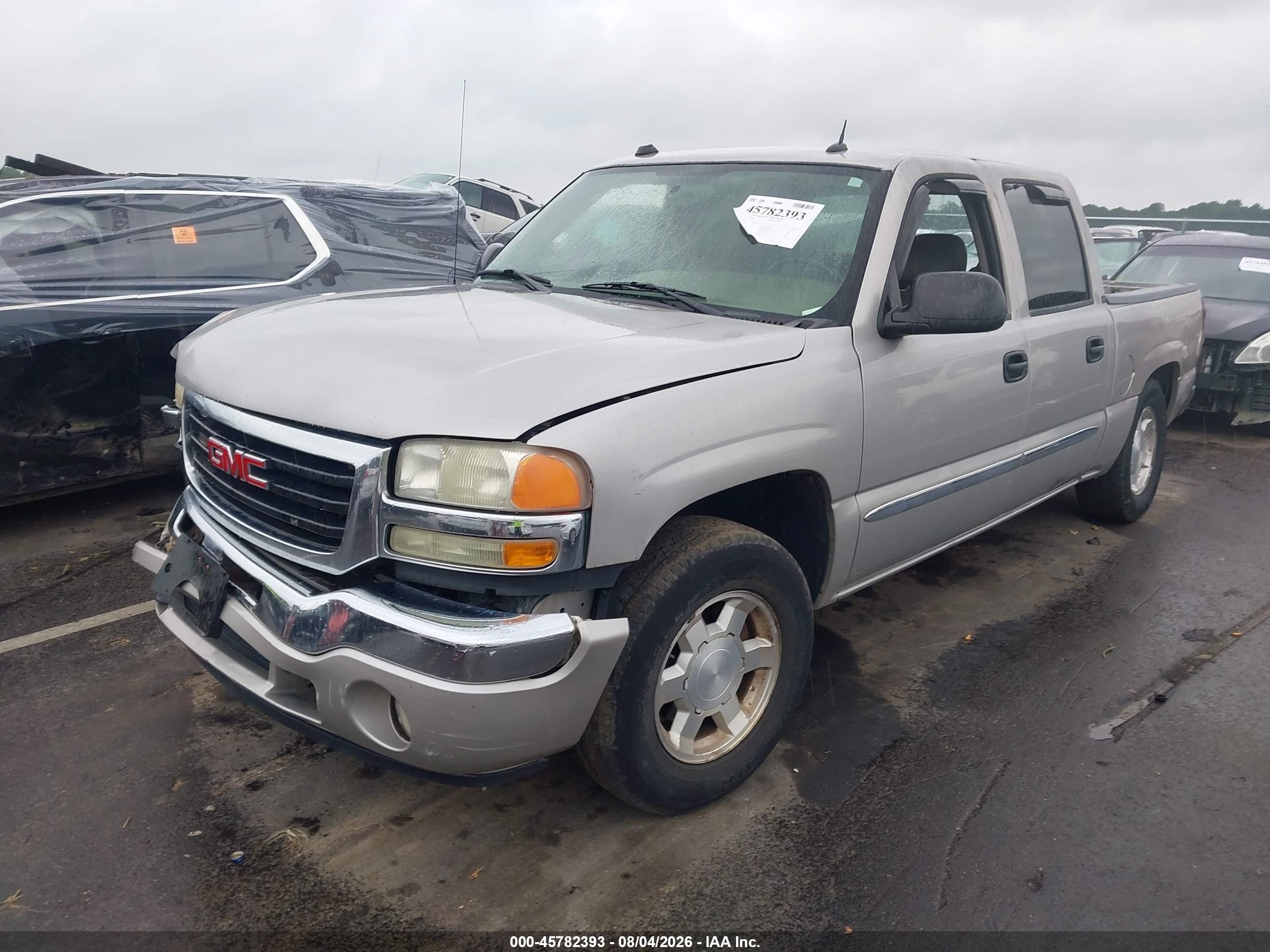 2005 Gmc Sierra 1500 Slt Серебряный vin: 2GTEC13TX51283365