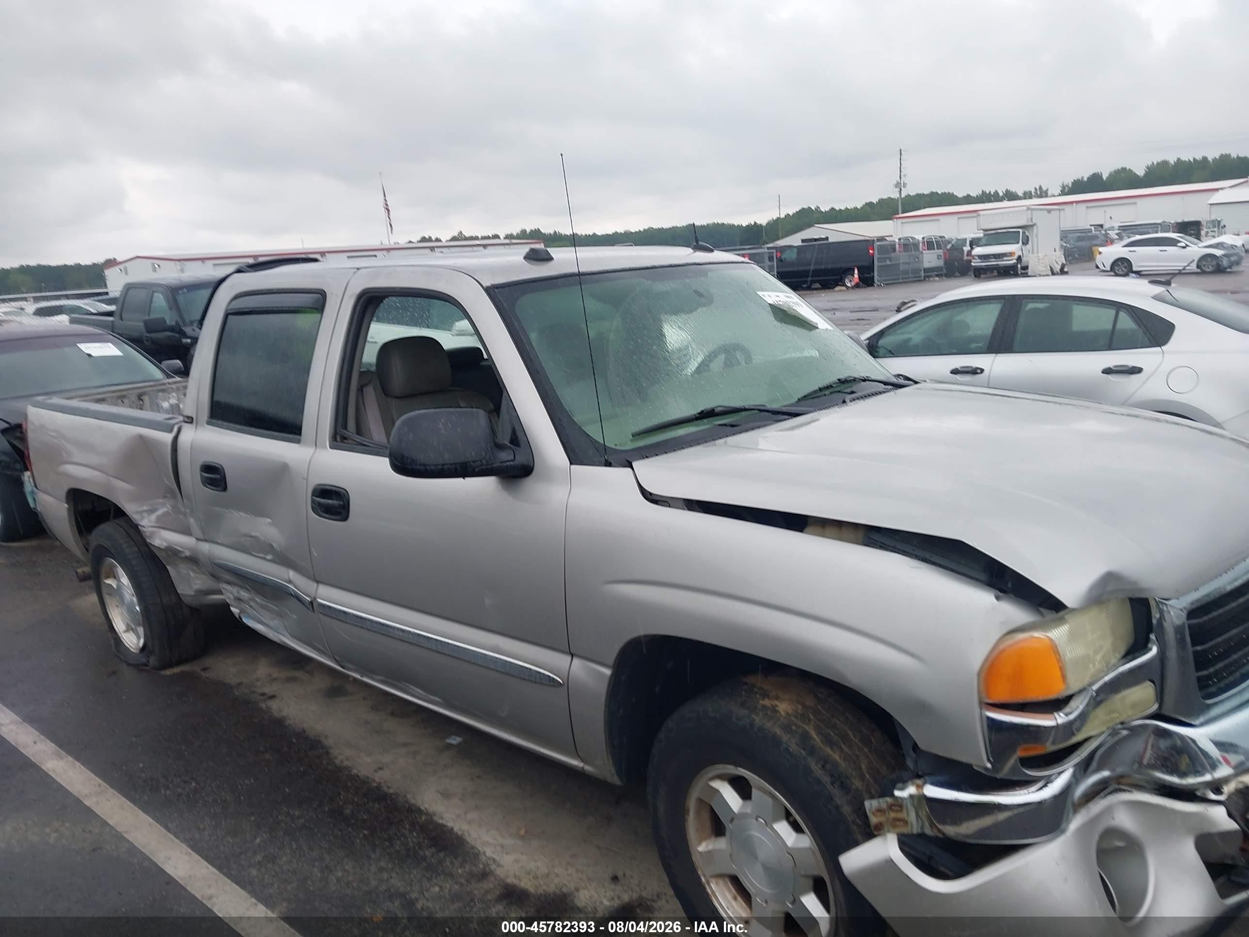2005 Gmc Sierra 1500 Slt Серебряный vin: 2GTEC13TX51283365