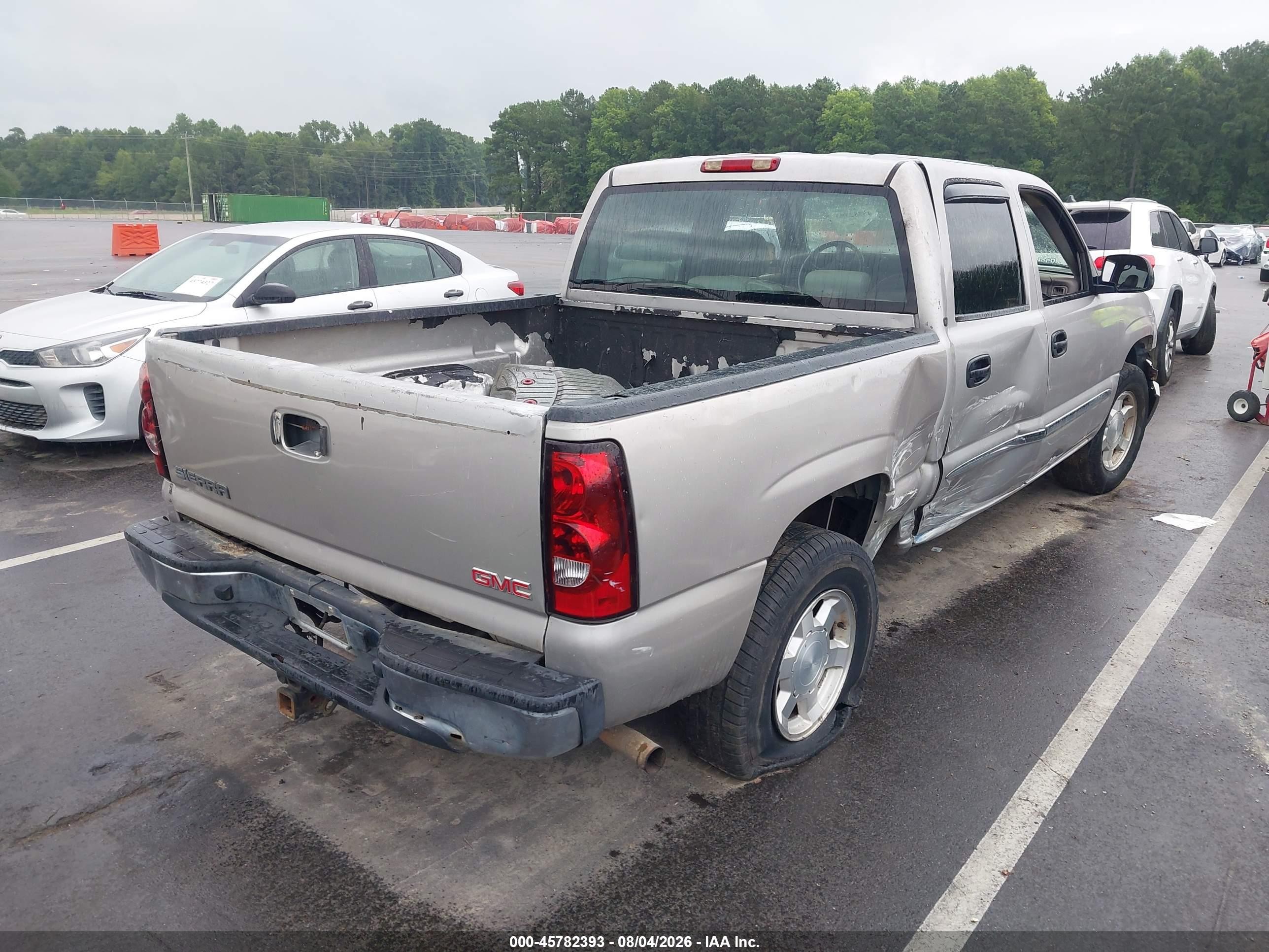 2005 Gmc Sierra 1500 Slt Серебряный vin: 2GTEC13TX51283365