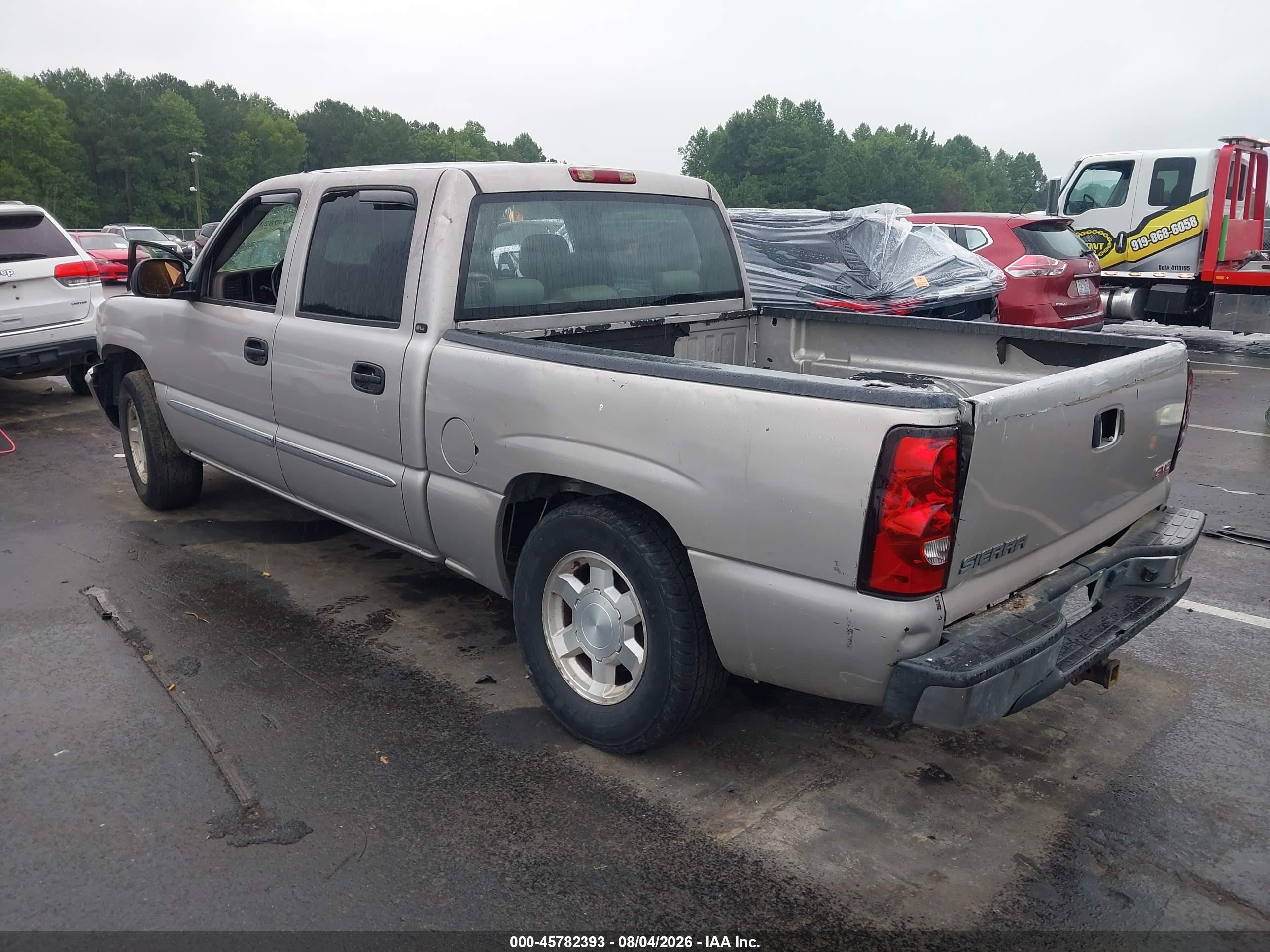 2005 Gmc Sierra 1500 Slt Серебряный vin: 2GTEC13TX51283365