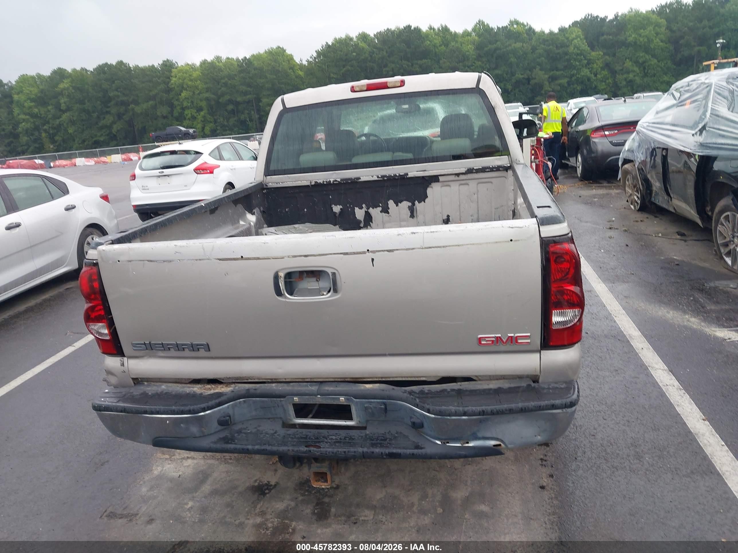 2005 Gmc Sierra 1500 Slt Серебряный vin: 2GTEC13TX51283365