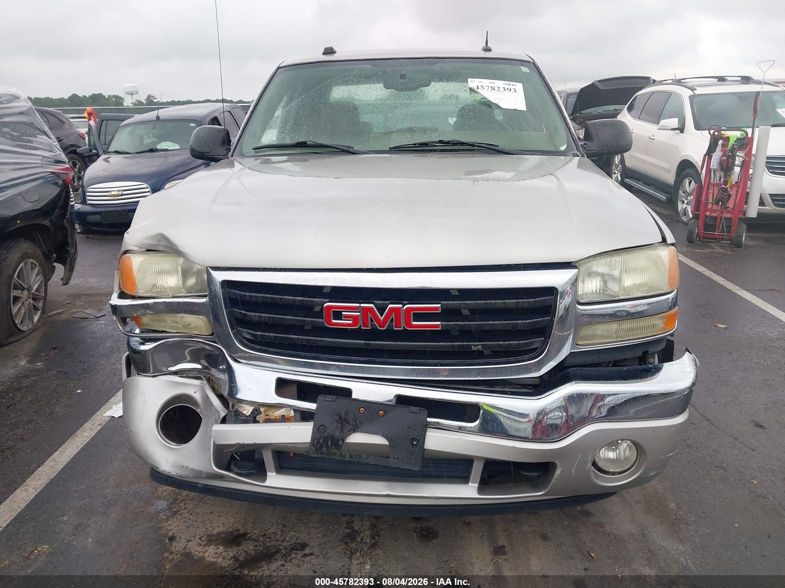 2005 Gmc Sierra 1500 Slt Серебряный vin: 2GTEC13TX51283365