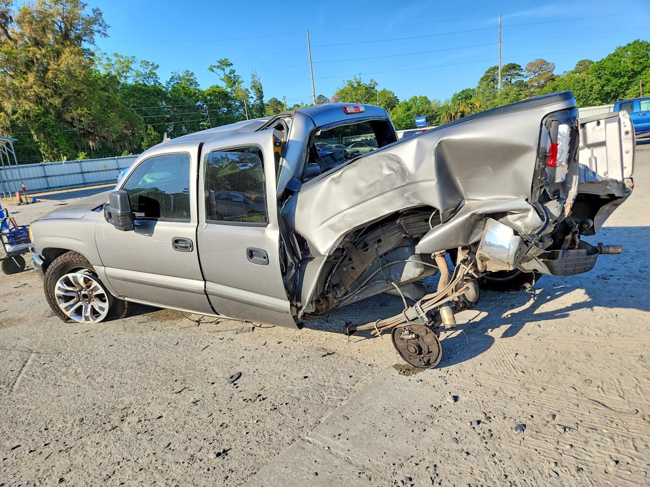 2006 Gmc New Sierra C1500 Gray vin: 2GTEC13TX61120135