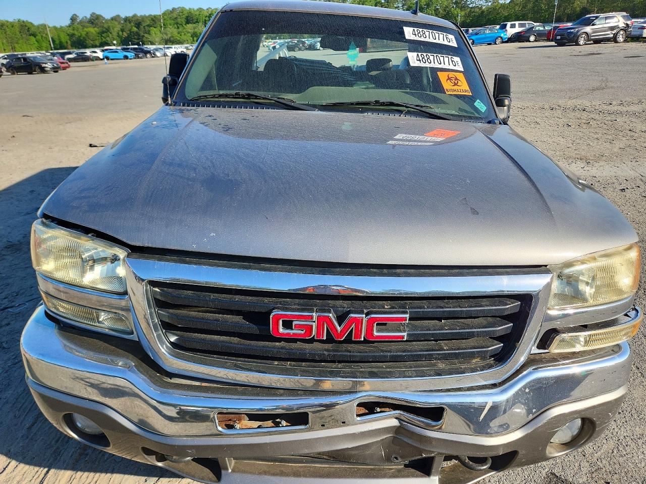 2006 Gmc New Sierra C1500 Gray vin: 2GTEC13TX61120135