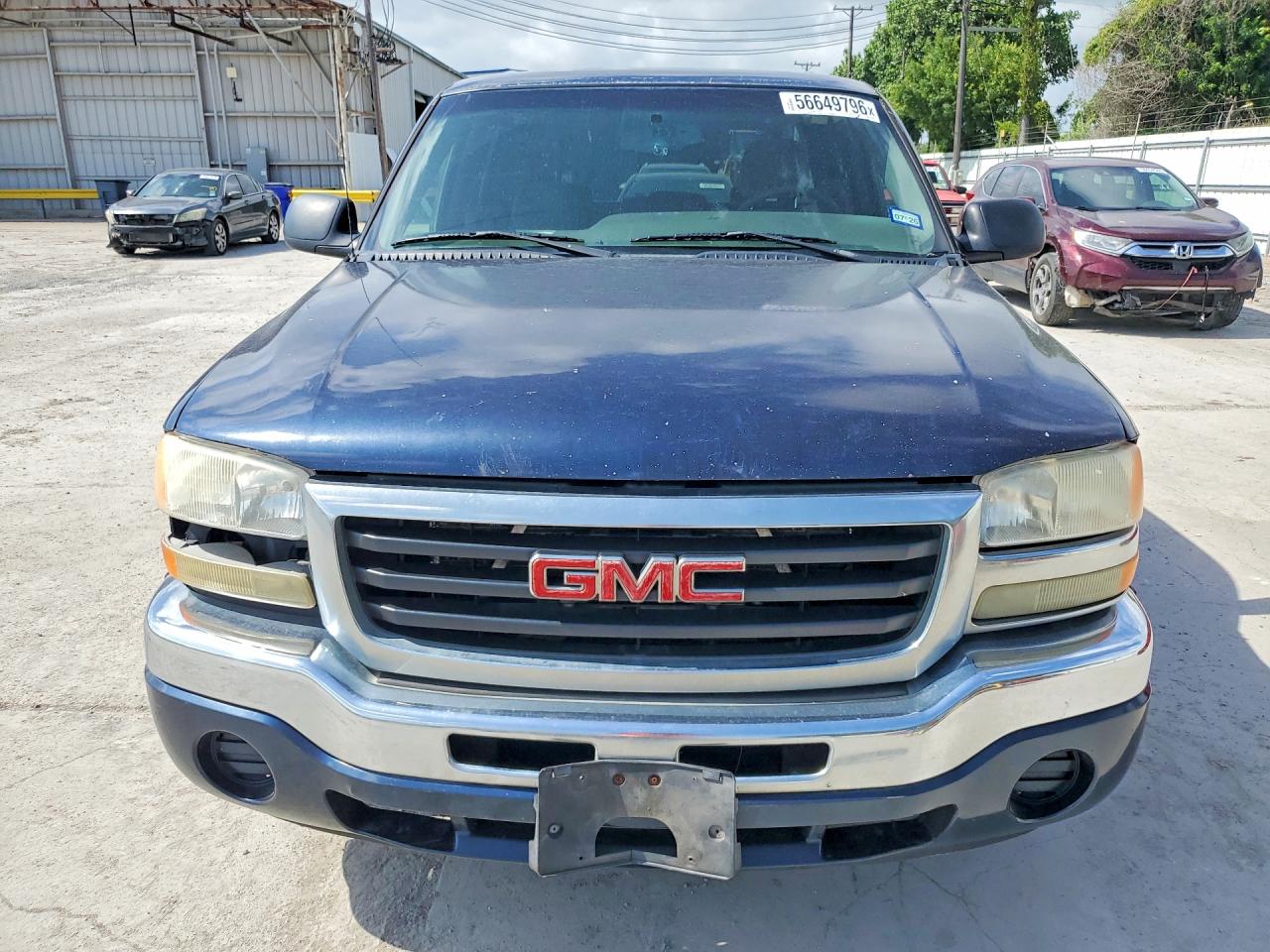 2007 Gmc New Sierra C1500 Blue vin: 2GTEC13V071179570
