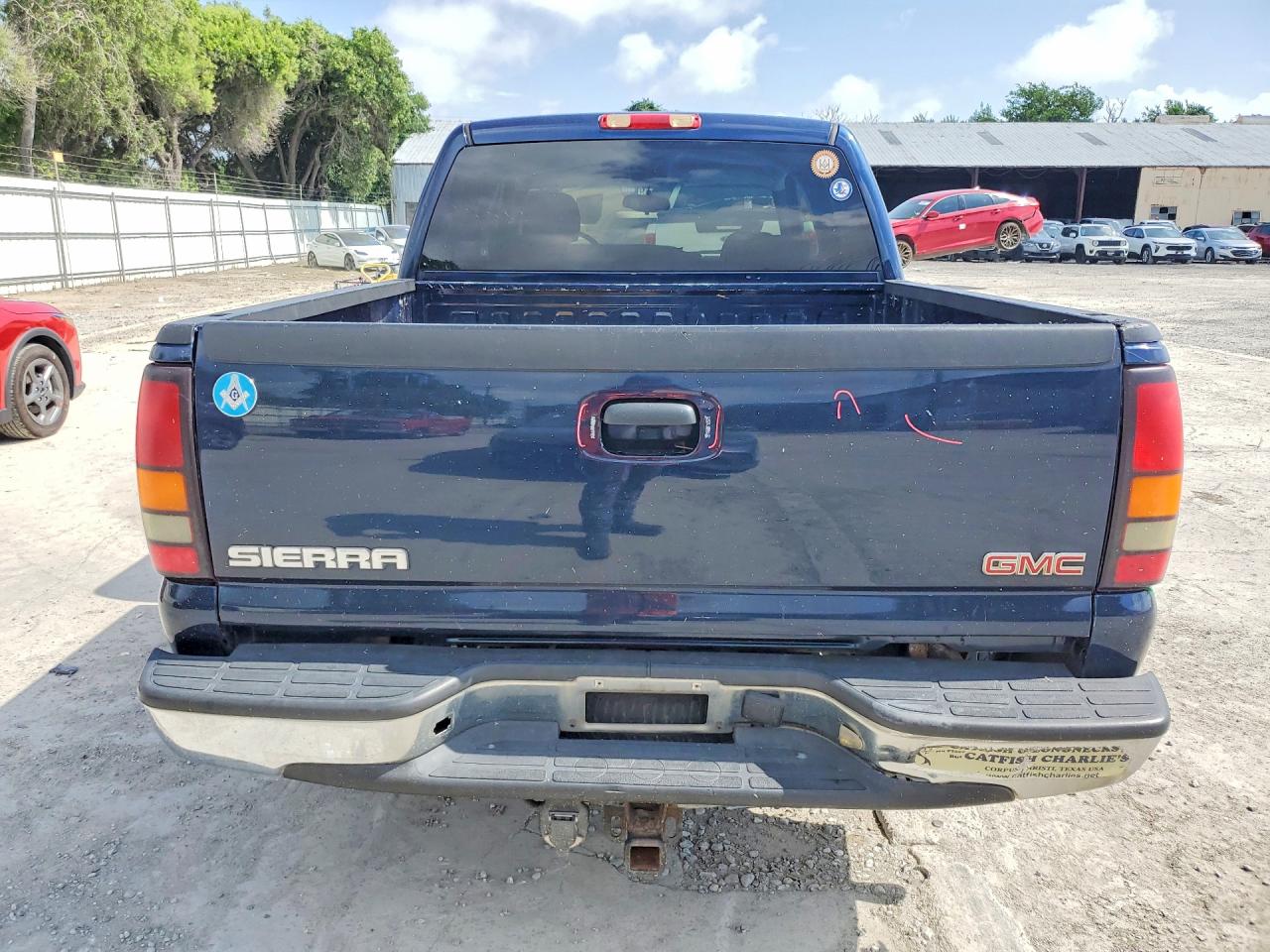 2007 Gmc New Sierra C1500 Blue vin: 2GTEC13V071179570