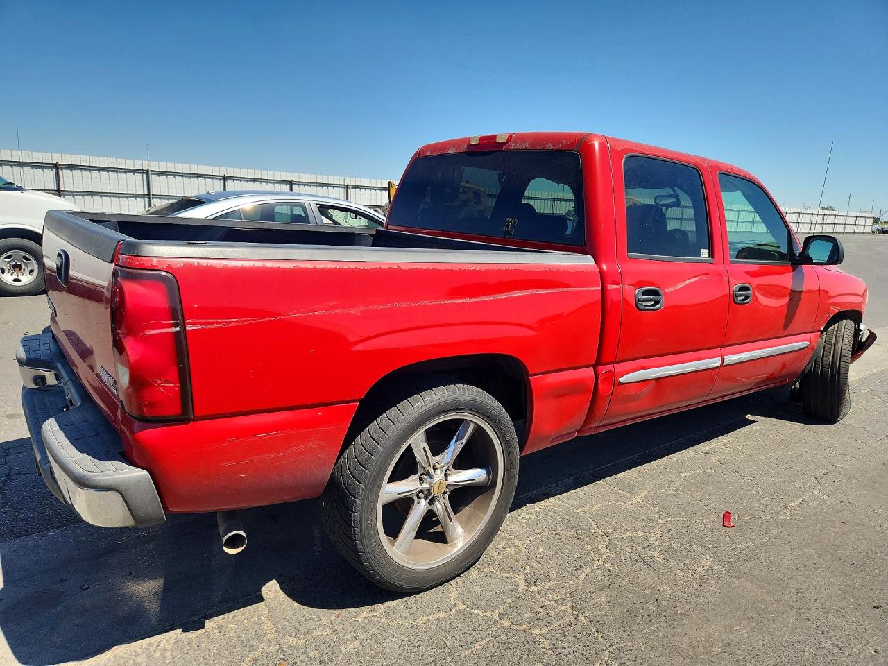 2007 Gmc New Sierra C1500 Classic Red vin: 2GTEC13V171162373
