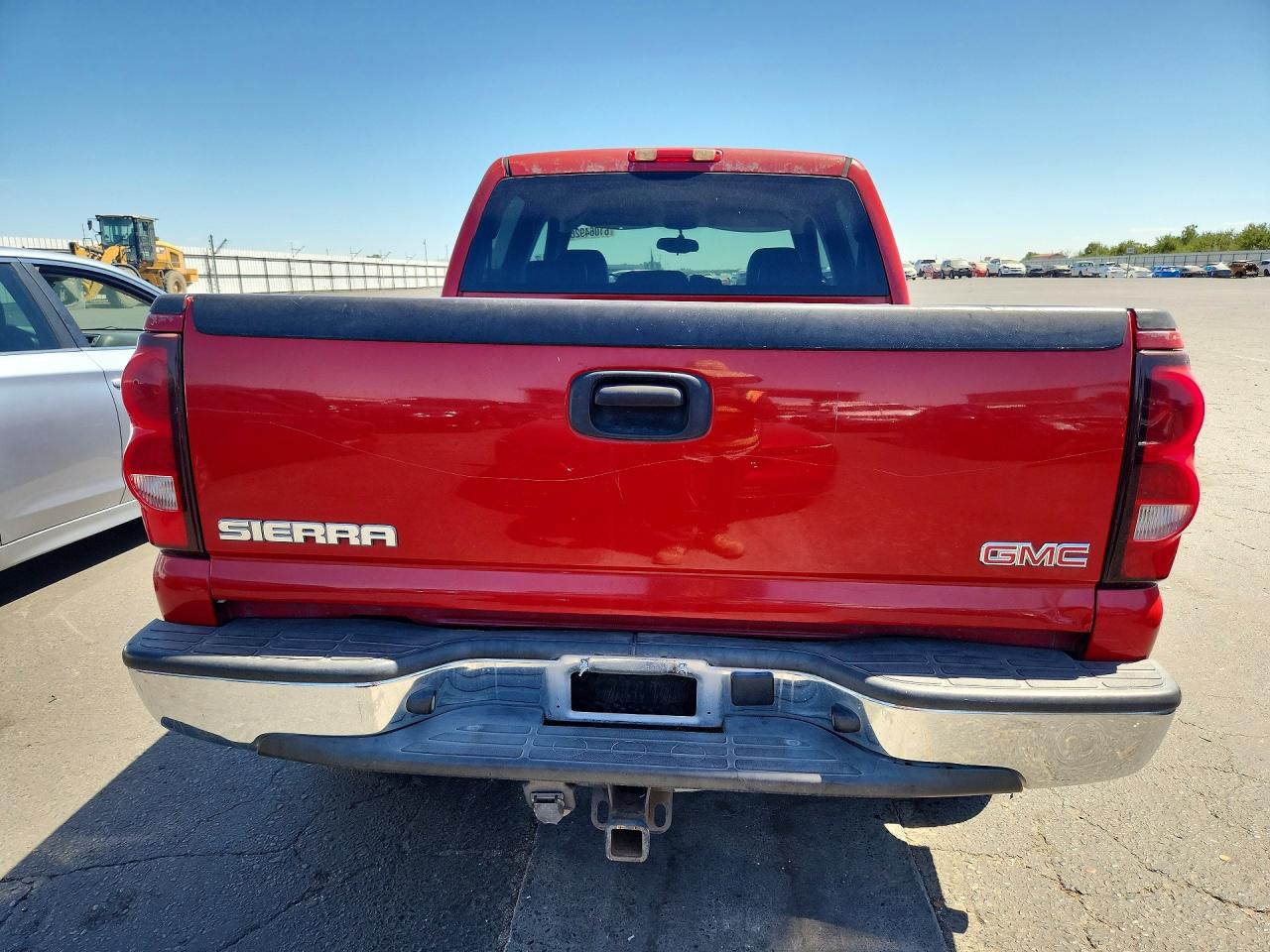 2007 Gmc New Sierra C1500 Classic Red vin: 2GTEC13V171162373