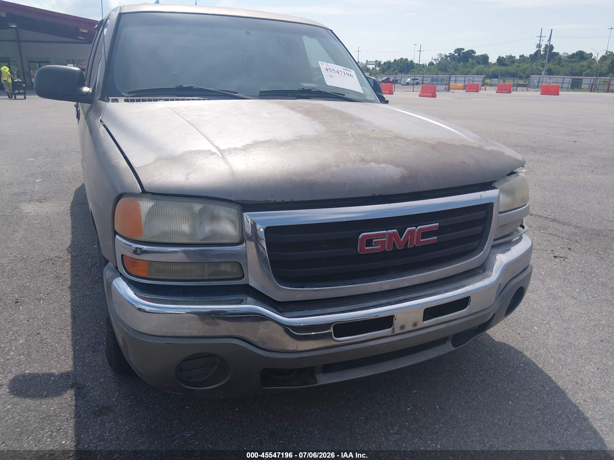 2007 Gmc Sierra 1500 Classic Sl Серый vin: 2GTEC13V471164618