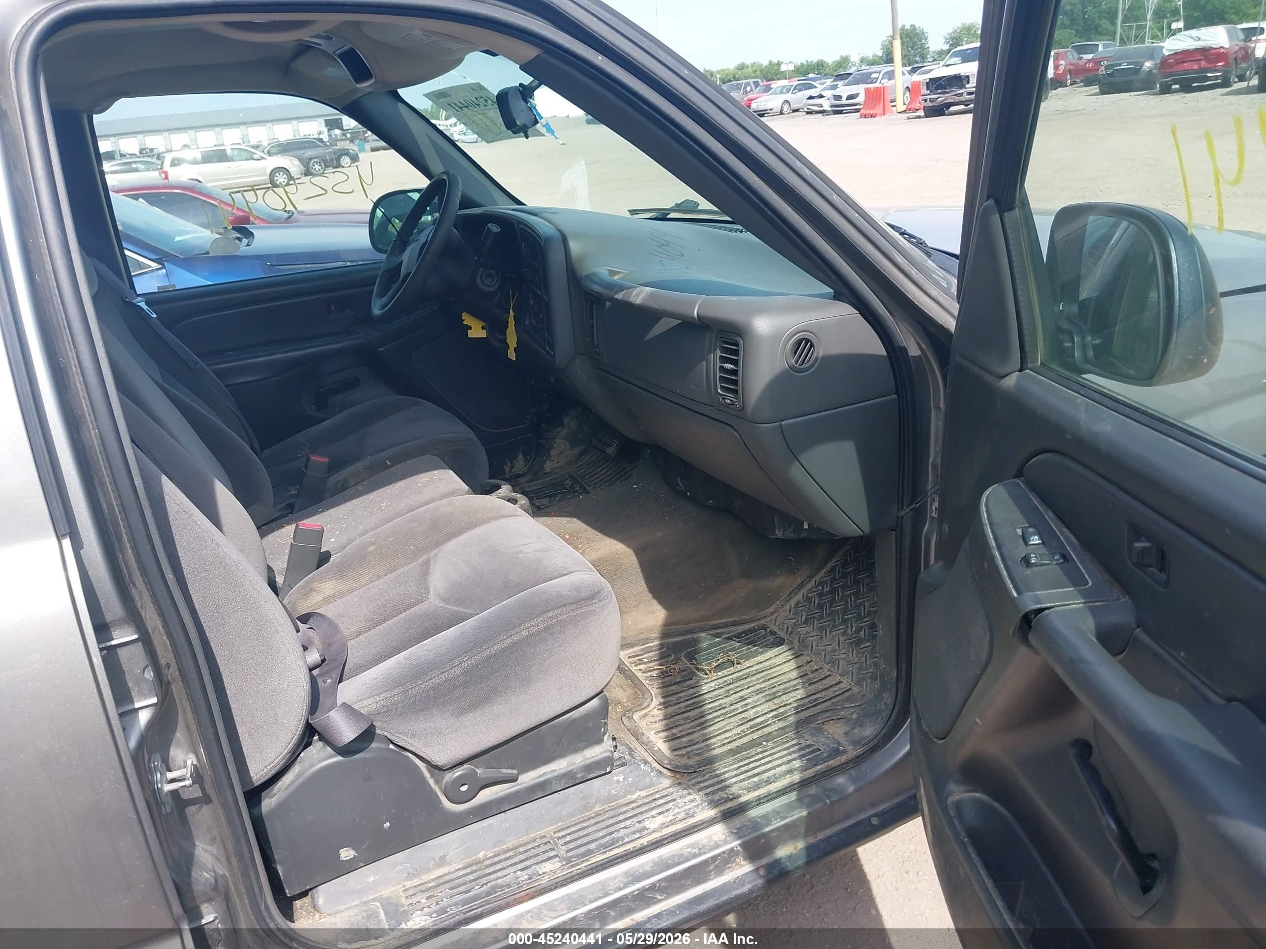 2006 Gmc Sierra 1500 Sl Gray vin: 2GTEC13V561324889