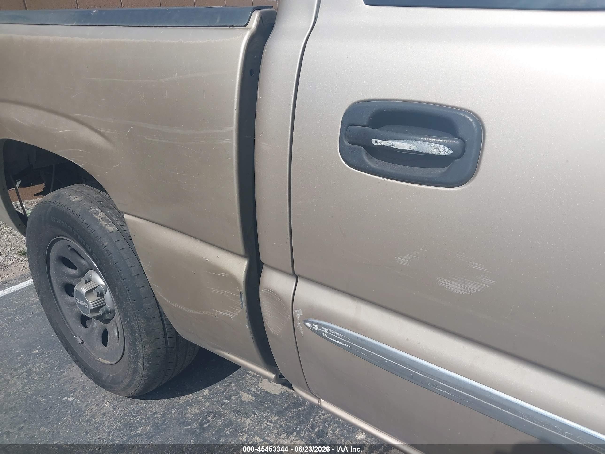 2006 Gmc Sierra 1500 Sl Tan vin: 2GTEC13V661323394
