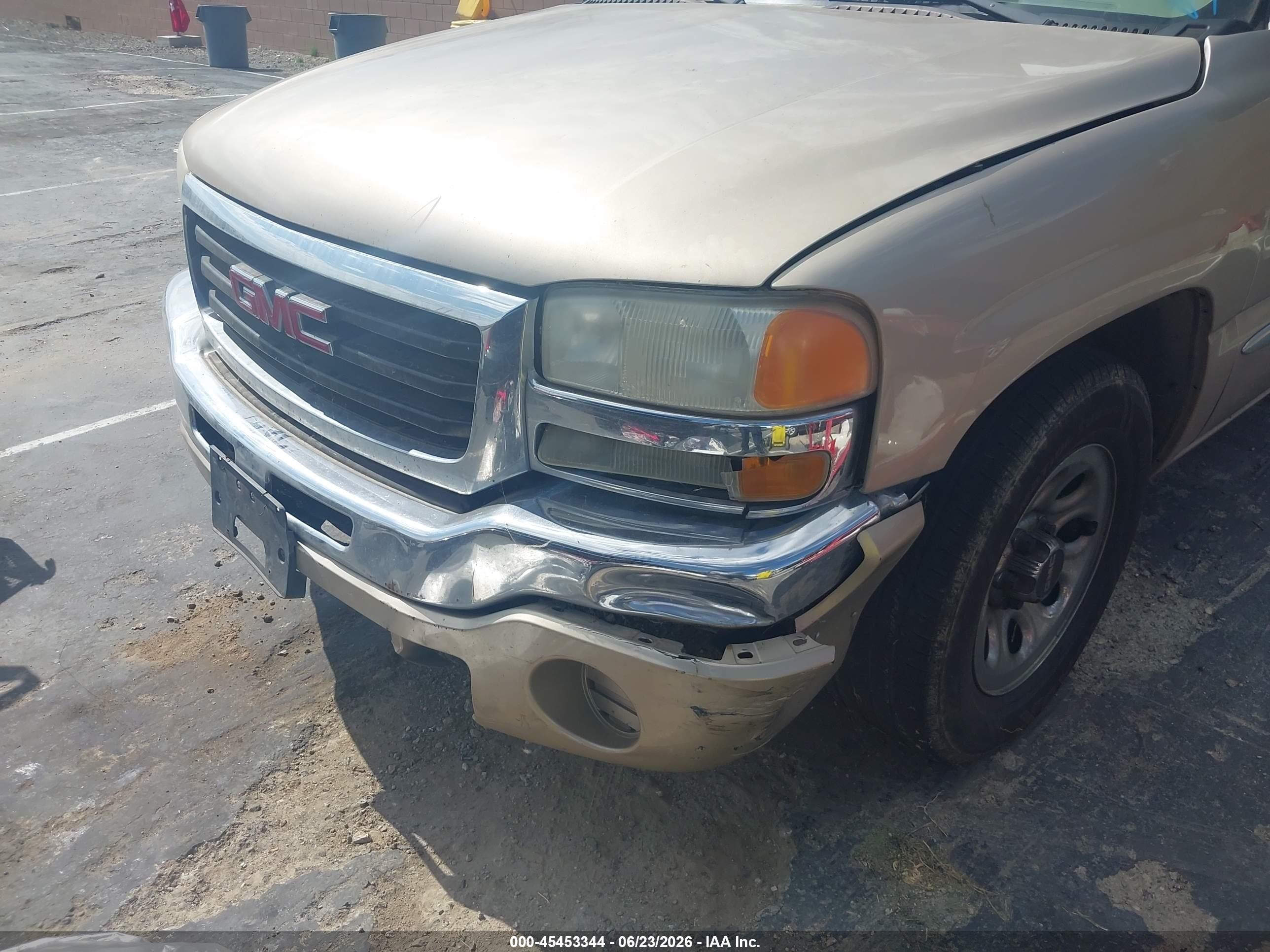 2006 Gmc Sierra 1500 Sl Tan vin: 2GTEC13V661323394
