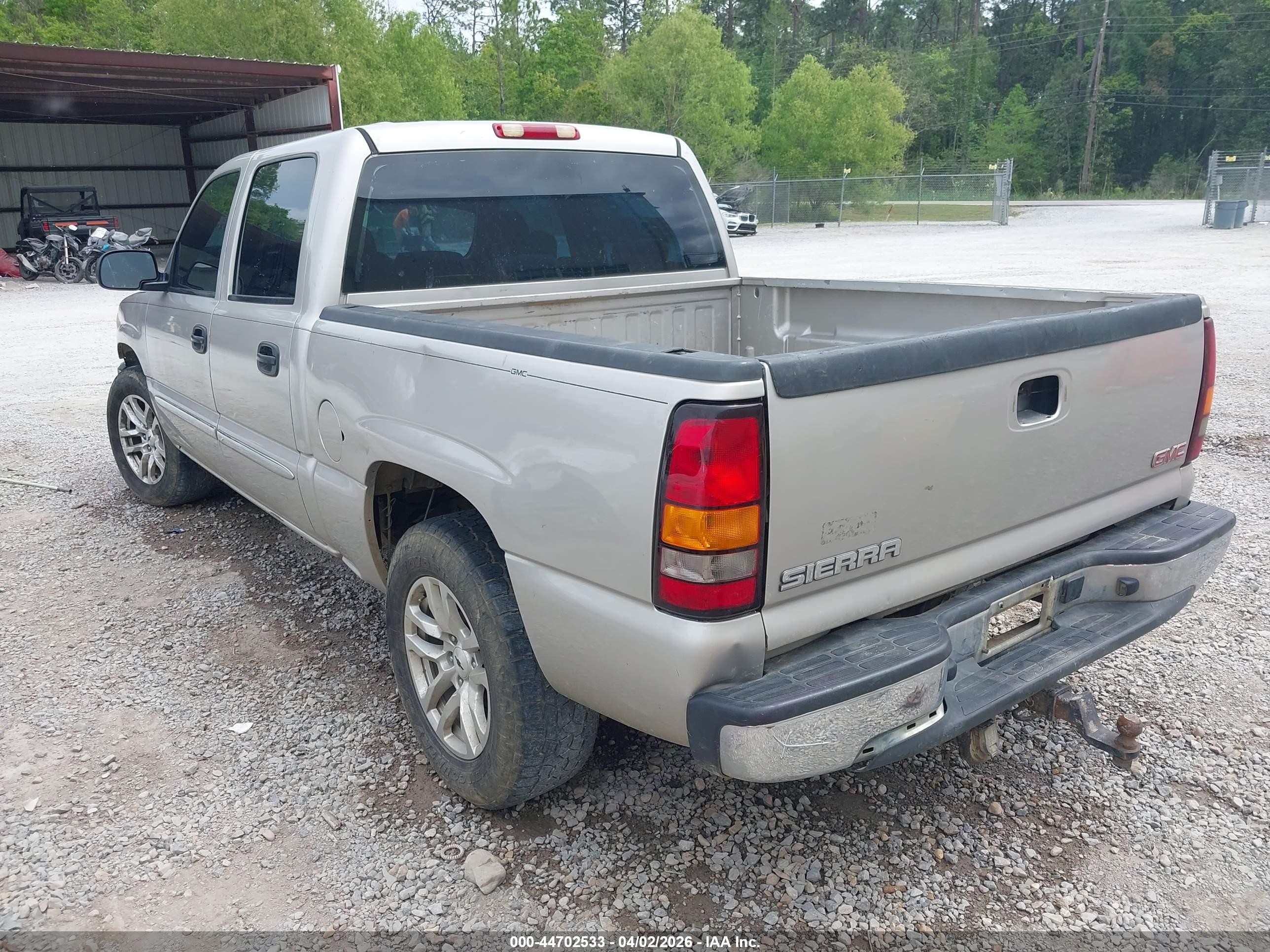 2007 Gmc Sierra 1500 Classic Sl Brown vin: 2GTEC13V771135906