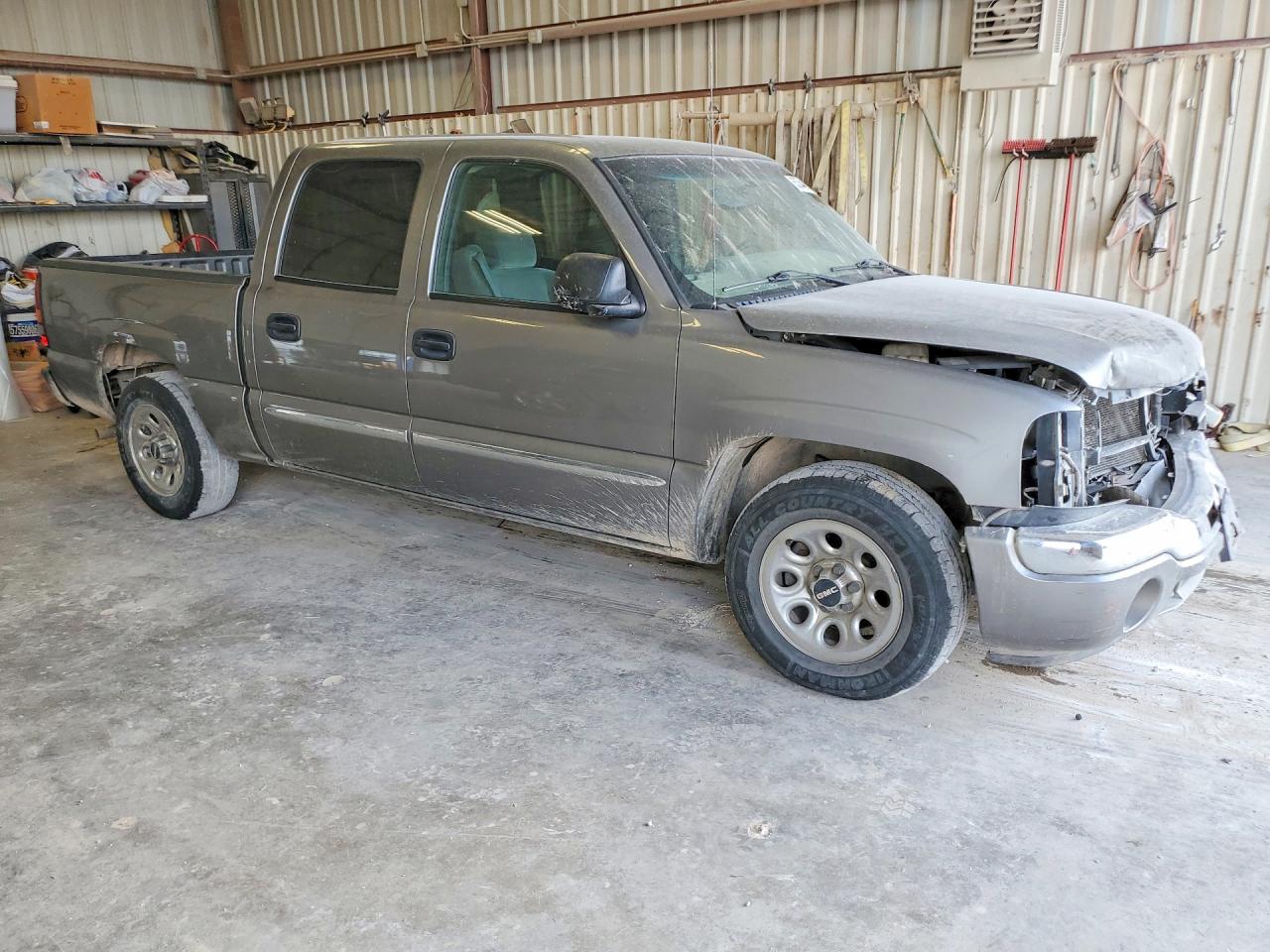 2007 Gmc New Sierra C1500 Classic Gray vin: 2GTEC13V871167084
