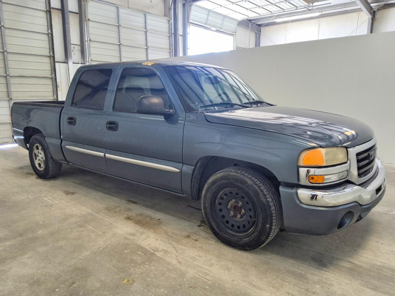 2006 Gmc New Sierra C1500 Blue vin: 2GTEC13V961348791
