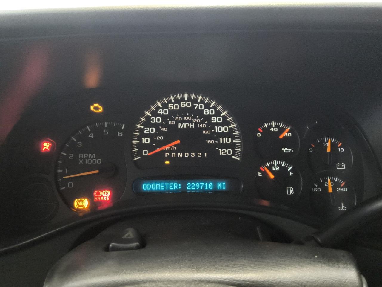 2006 Gmc New Sierra C1500 Blue vin: 2GTEC13V961348791 Damage: Warning Light - Engine, On, Unacceptable