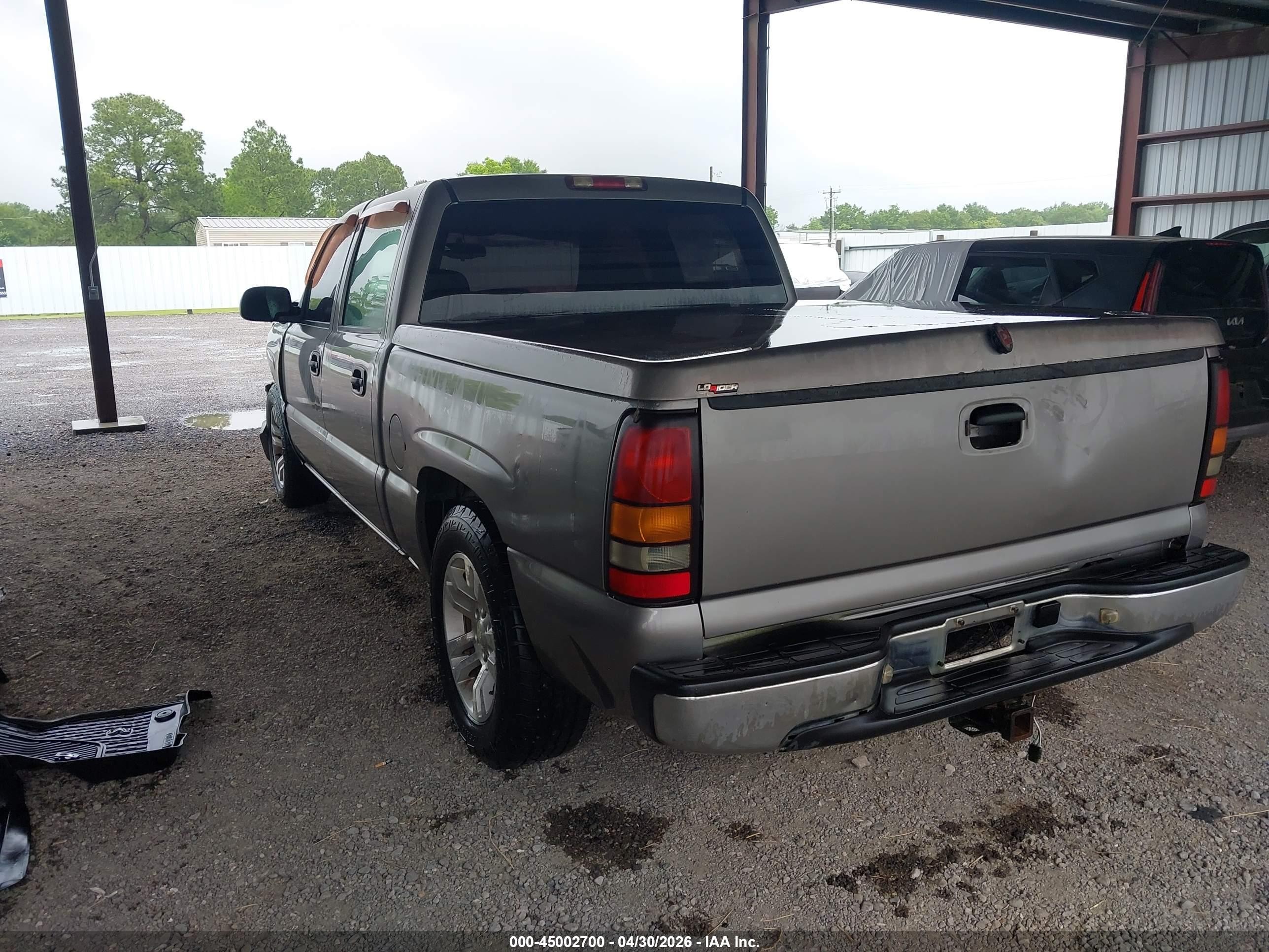2006 Gmc Sierra 1500 Sl Gray vin: 2GTEC13V961352596
