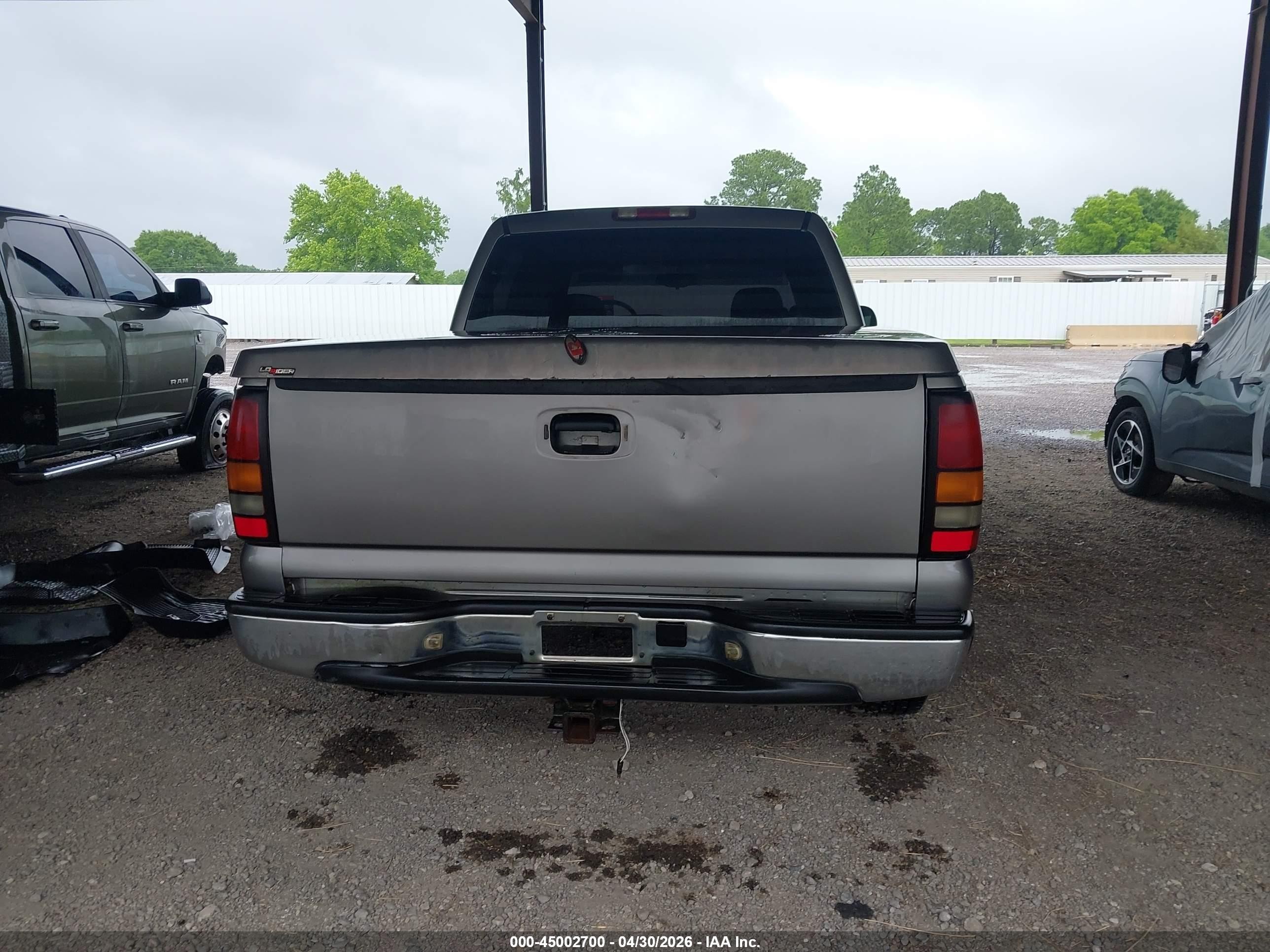 2006 Gmc Sierra 1500 Sl Gray vin: 2GTEC13V961352596
