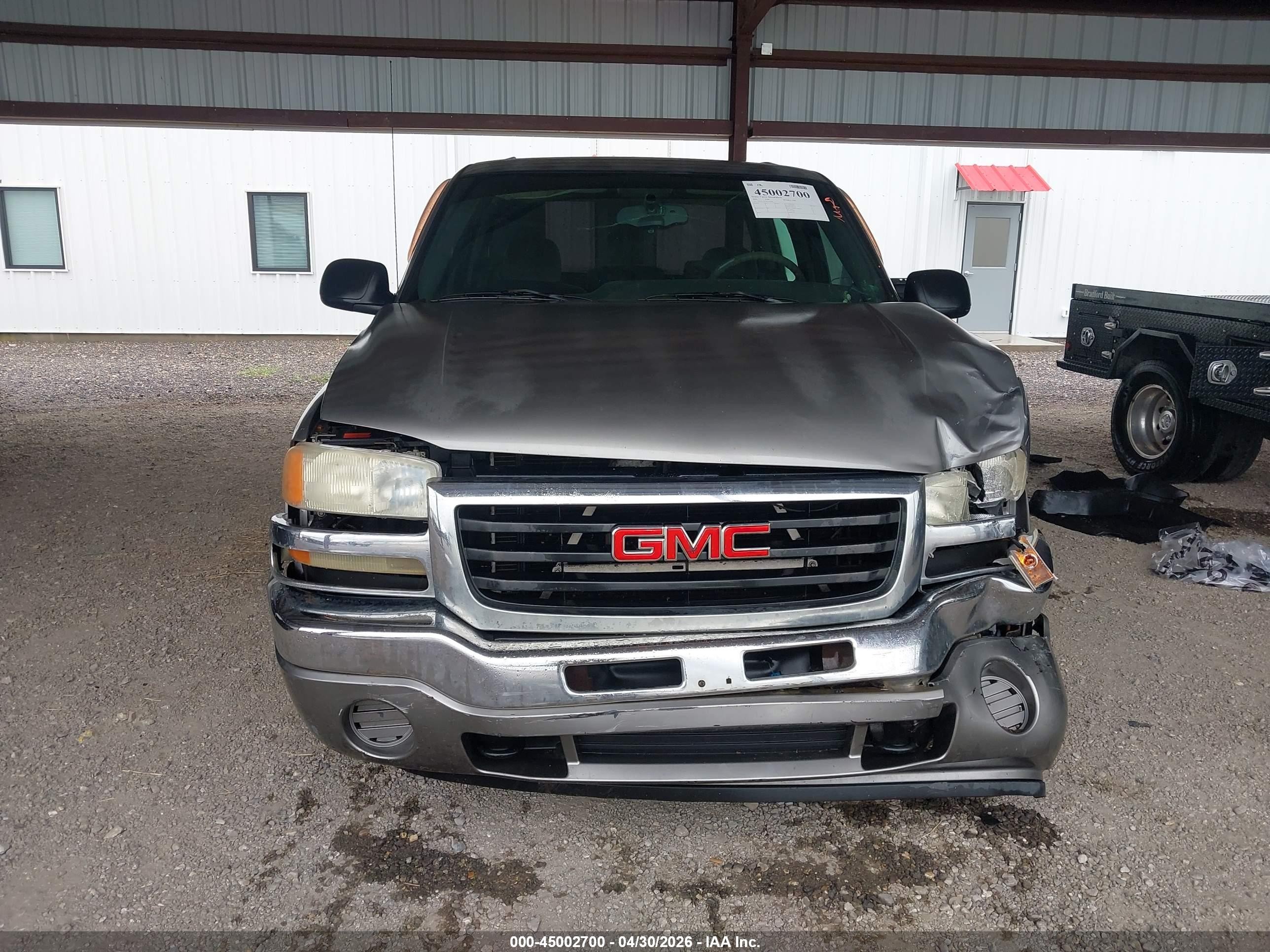 2006 Gmc Sierra 1500 Sl Gray vin: 2GTEC13V961352596