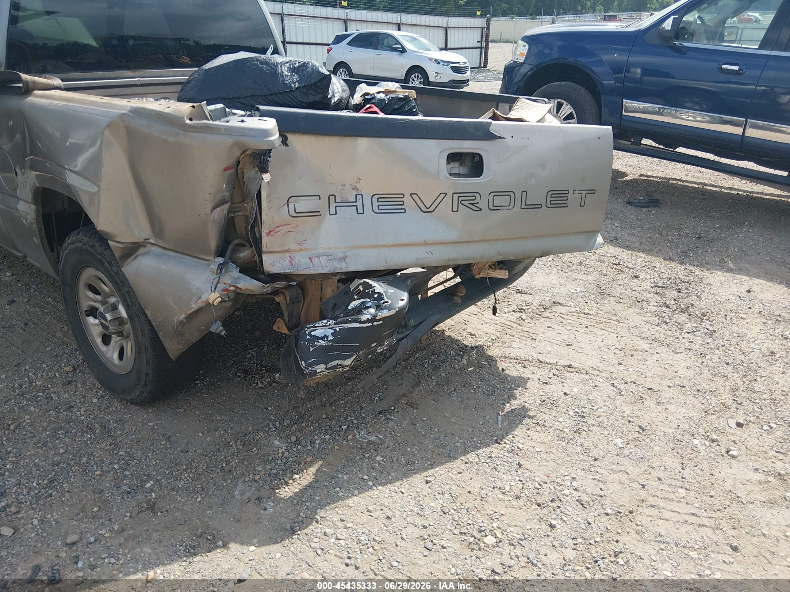 2007 Gmc Sierra 1500 Classic Sl Gray vin: 2GTEC13V971150732