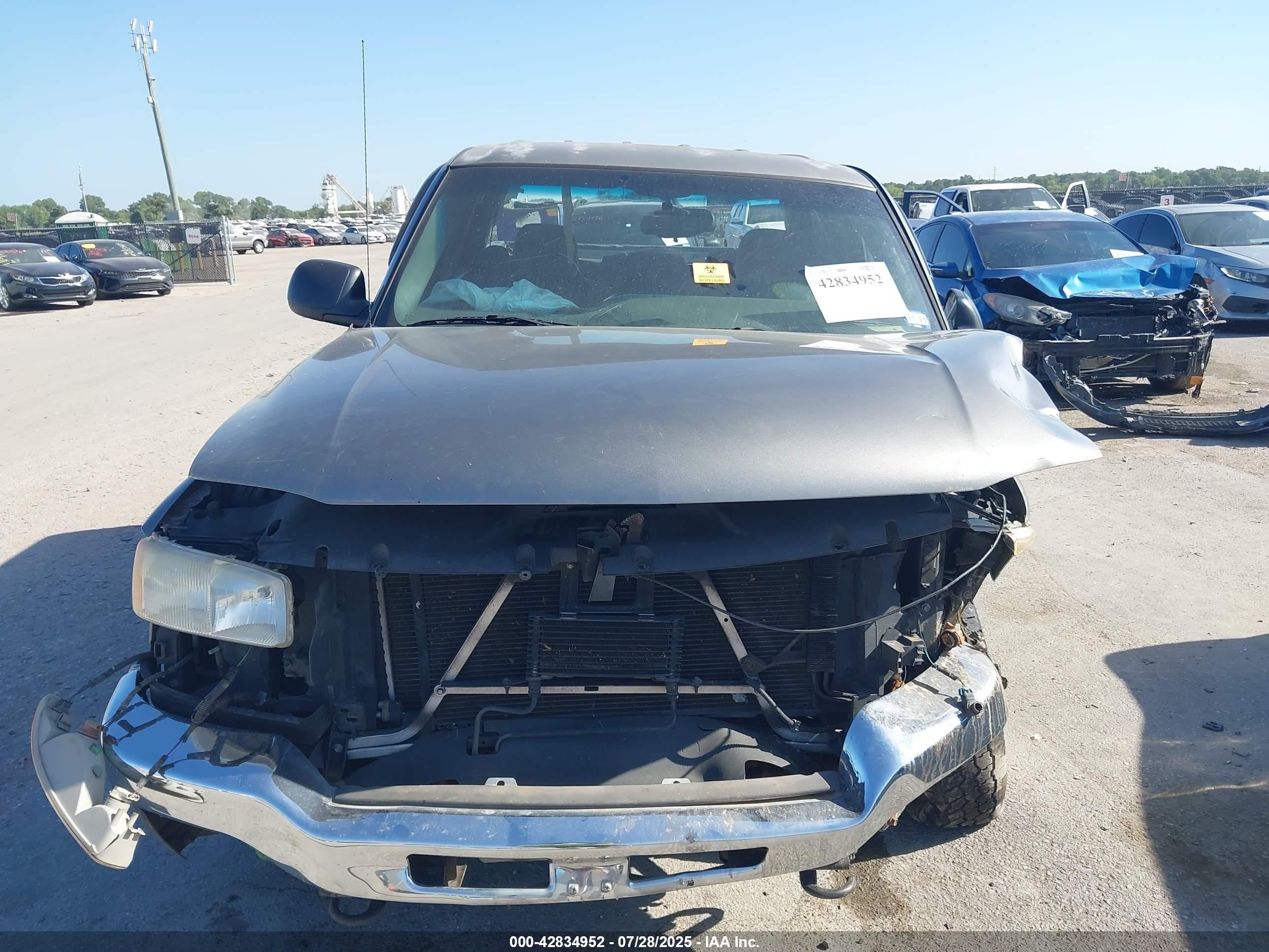 2007 Gmc Sierra 1500 Classic Sl Gray vin: 2GTEC13VX71178717