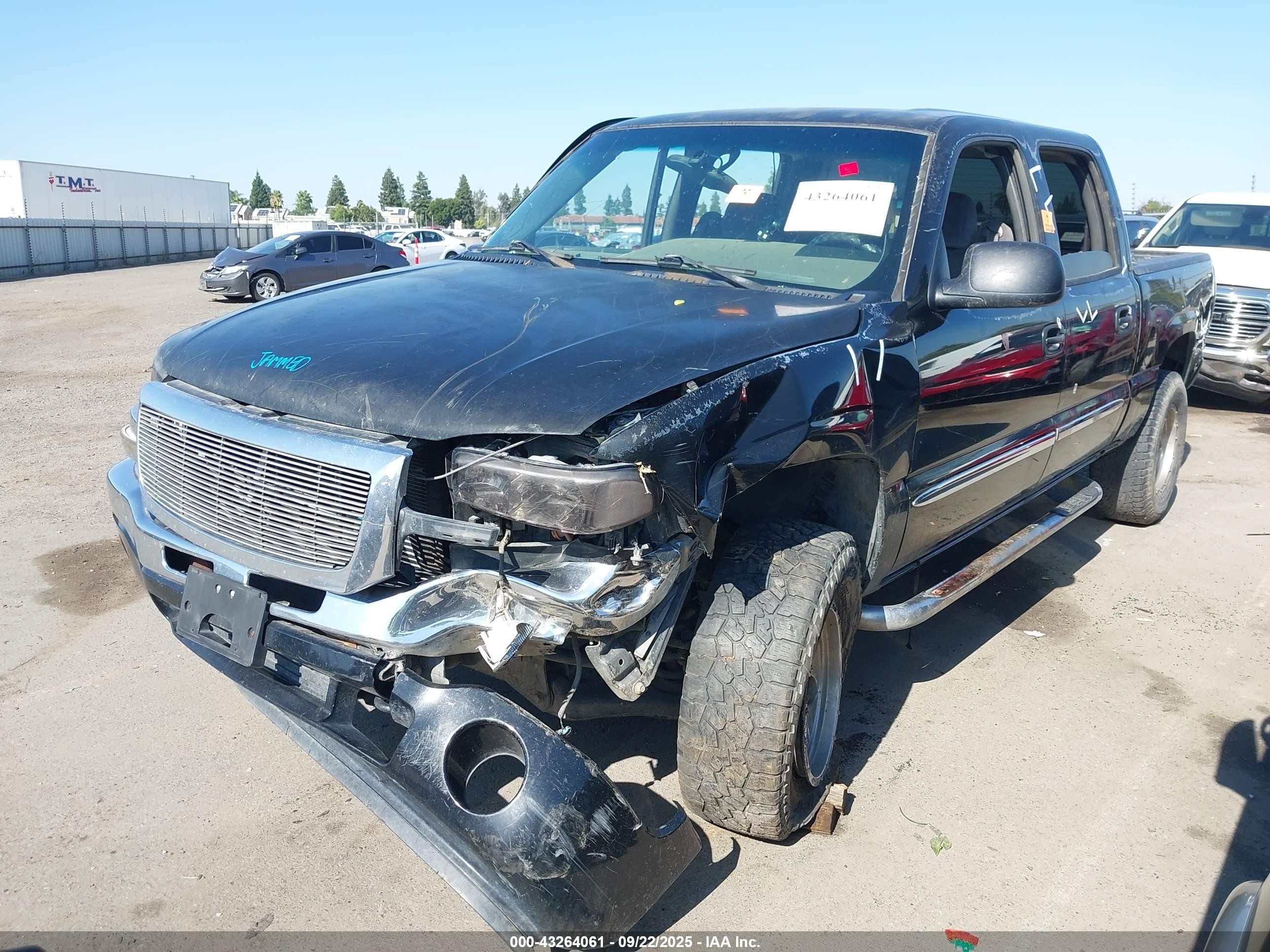 2007 Gmc Sierra 1500 Classic Sle1 Black vin: 2GTEC13Z171122197