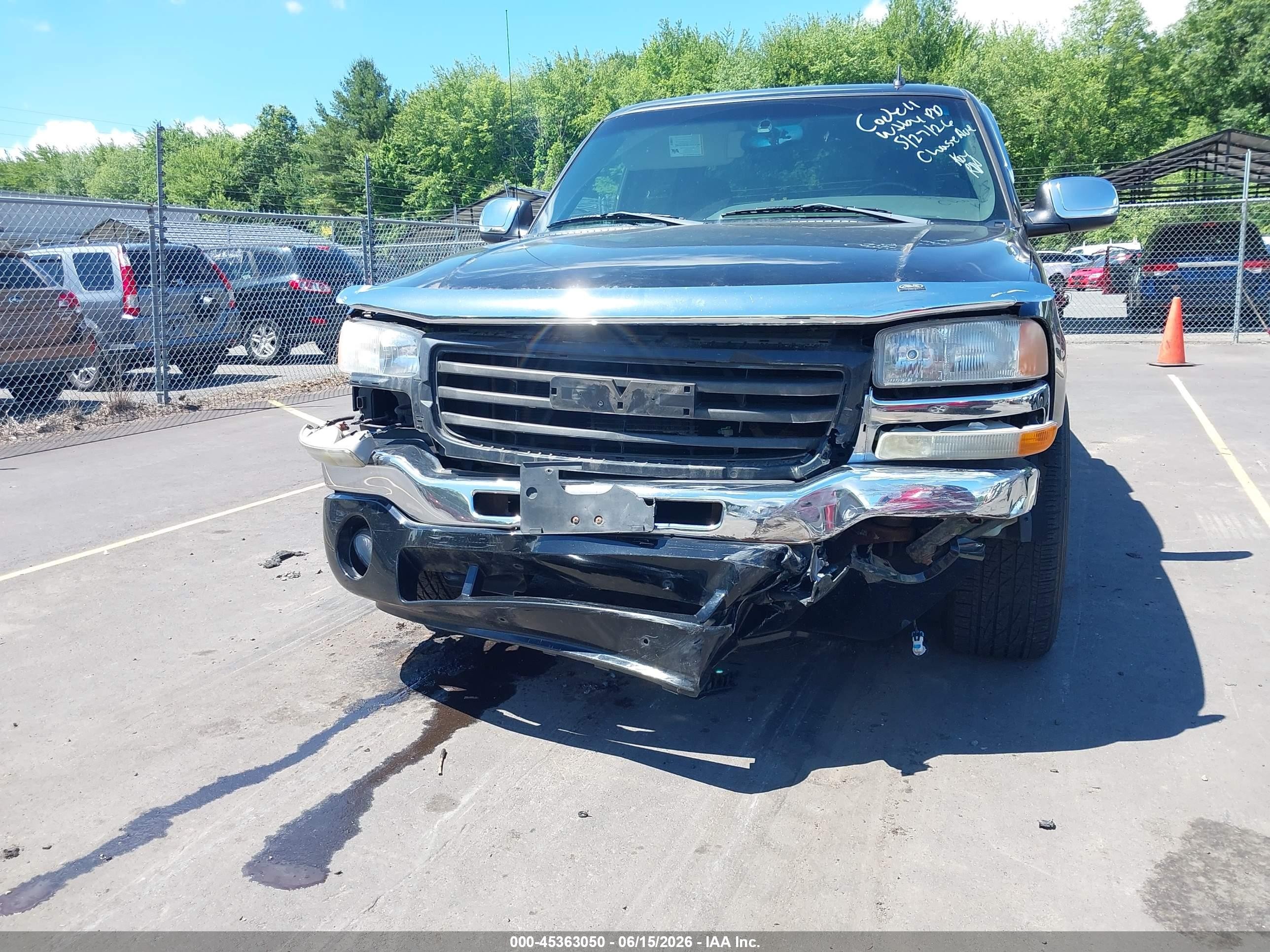 2006 Gmc Sierra 1500 Sle1 Черный vin: 2GTEC13Z861253416