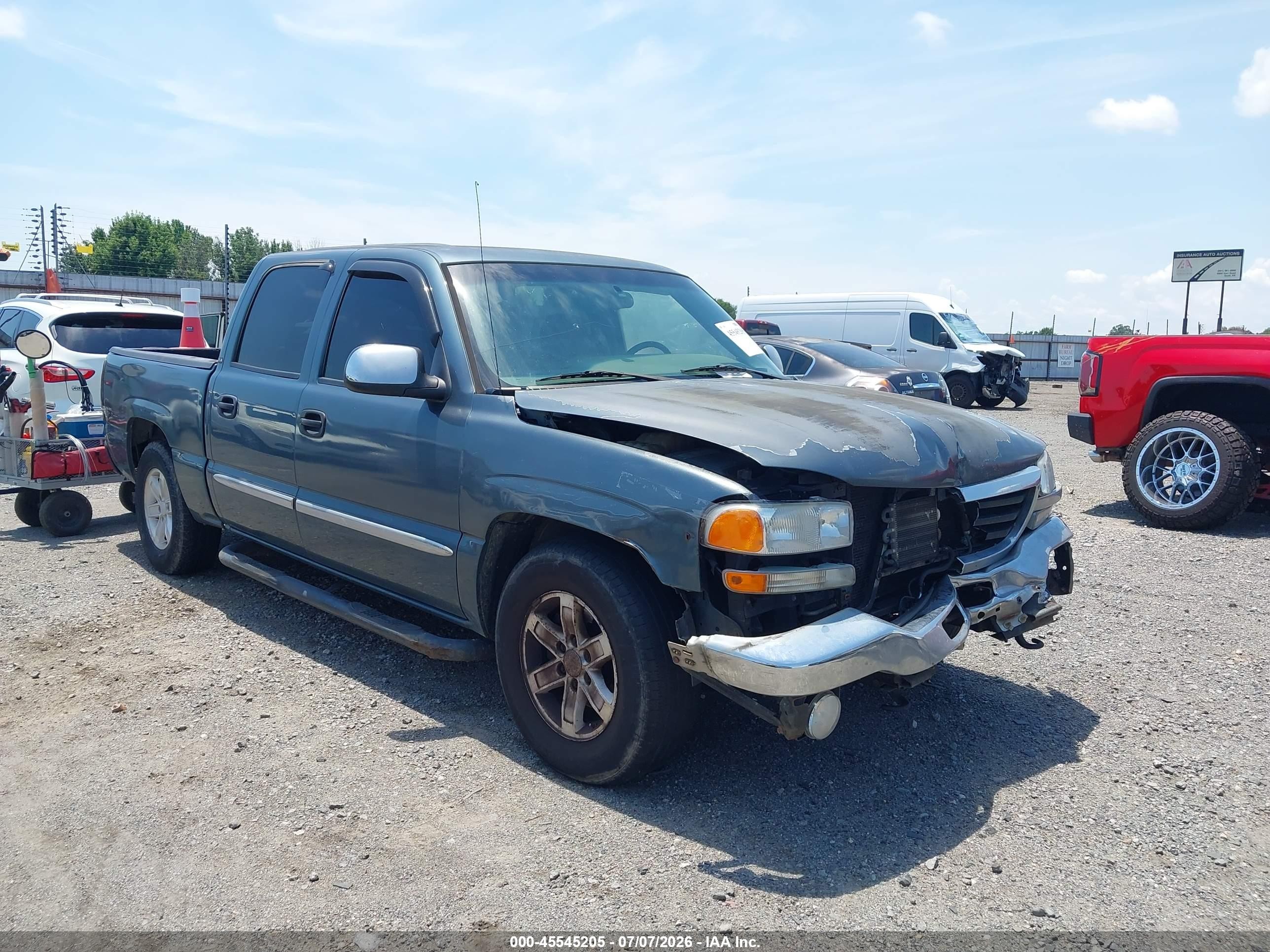 2006 Gmc Sierra 1500 Sle1 Green vin: 2GTEC13Z861318829