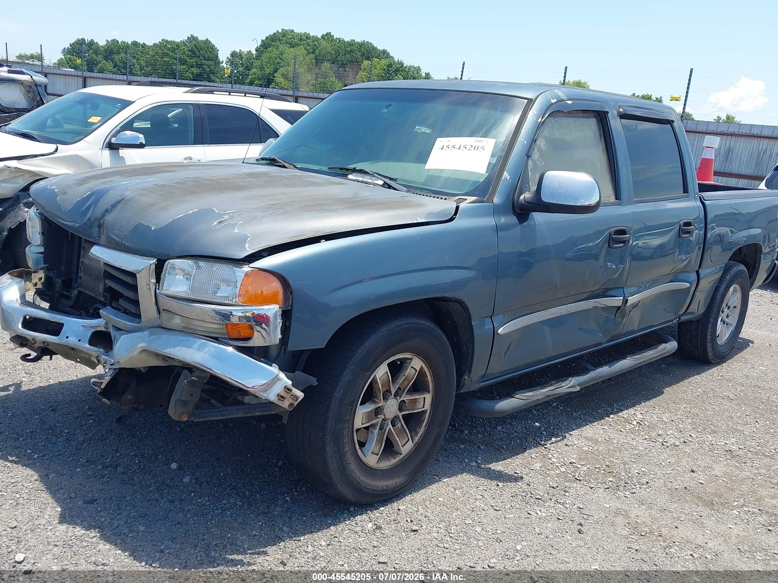 2006 Gmc Sierra 1500 Sle1 Green vin: 2GTEC13Z861318829