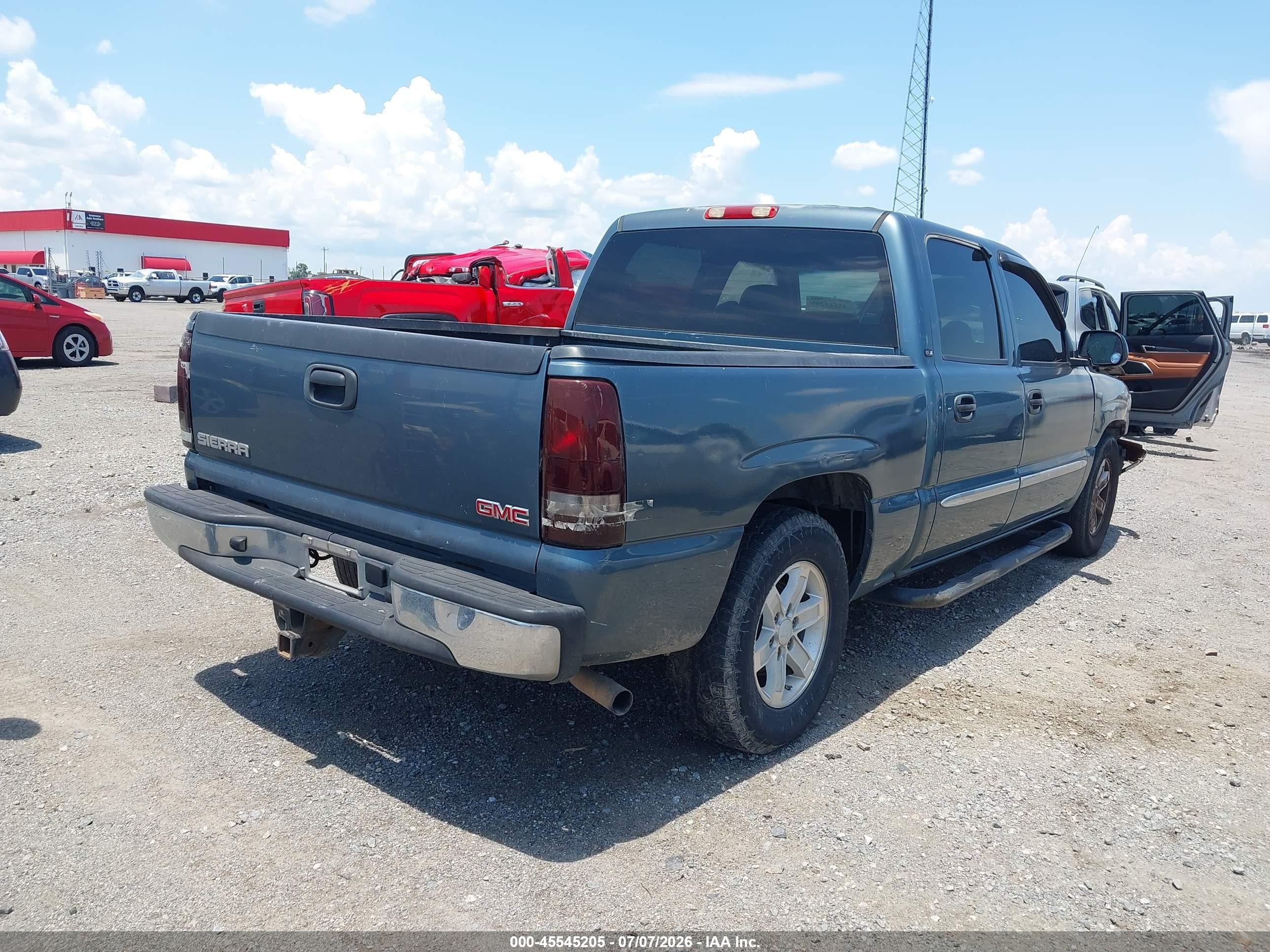 2006 Gmc Sierra 1500 Sle1 Green vin: 2GTEC13Z861318829
