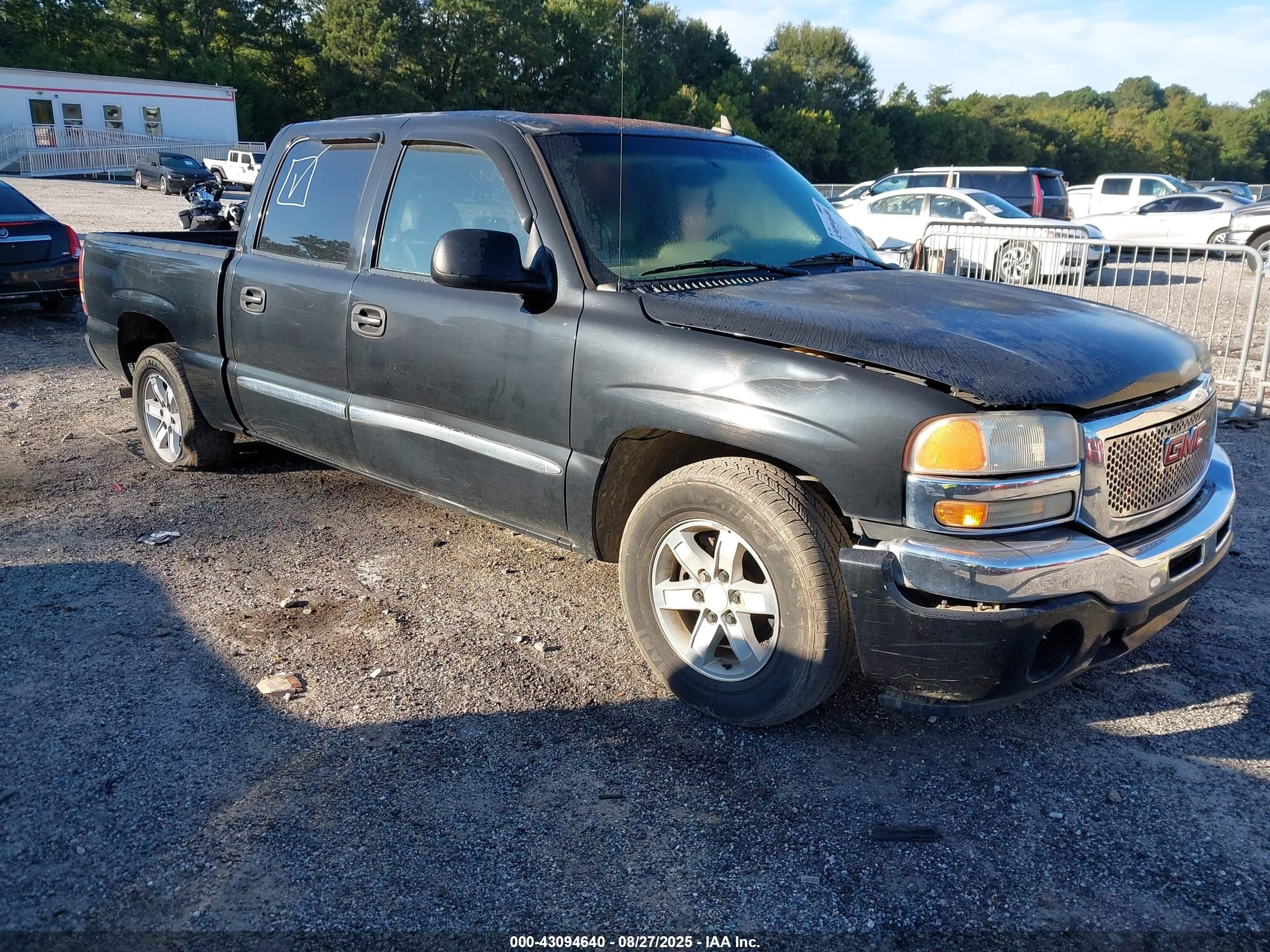 2007 Gmc Sierra 1500 Classic Slt Black vin: 2GTEC13Z871106563
