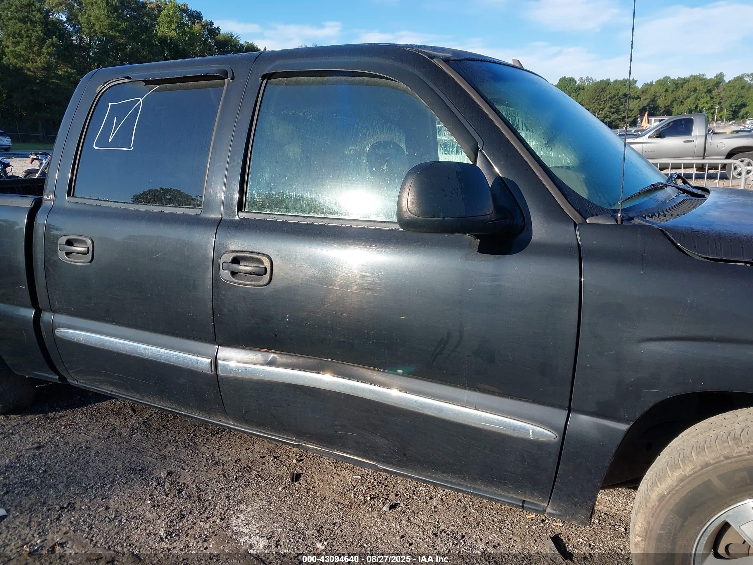 2007 Gmc Sierra 1500 Classic Slt Black vin: 2GTEC13Z871106563