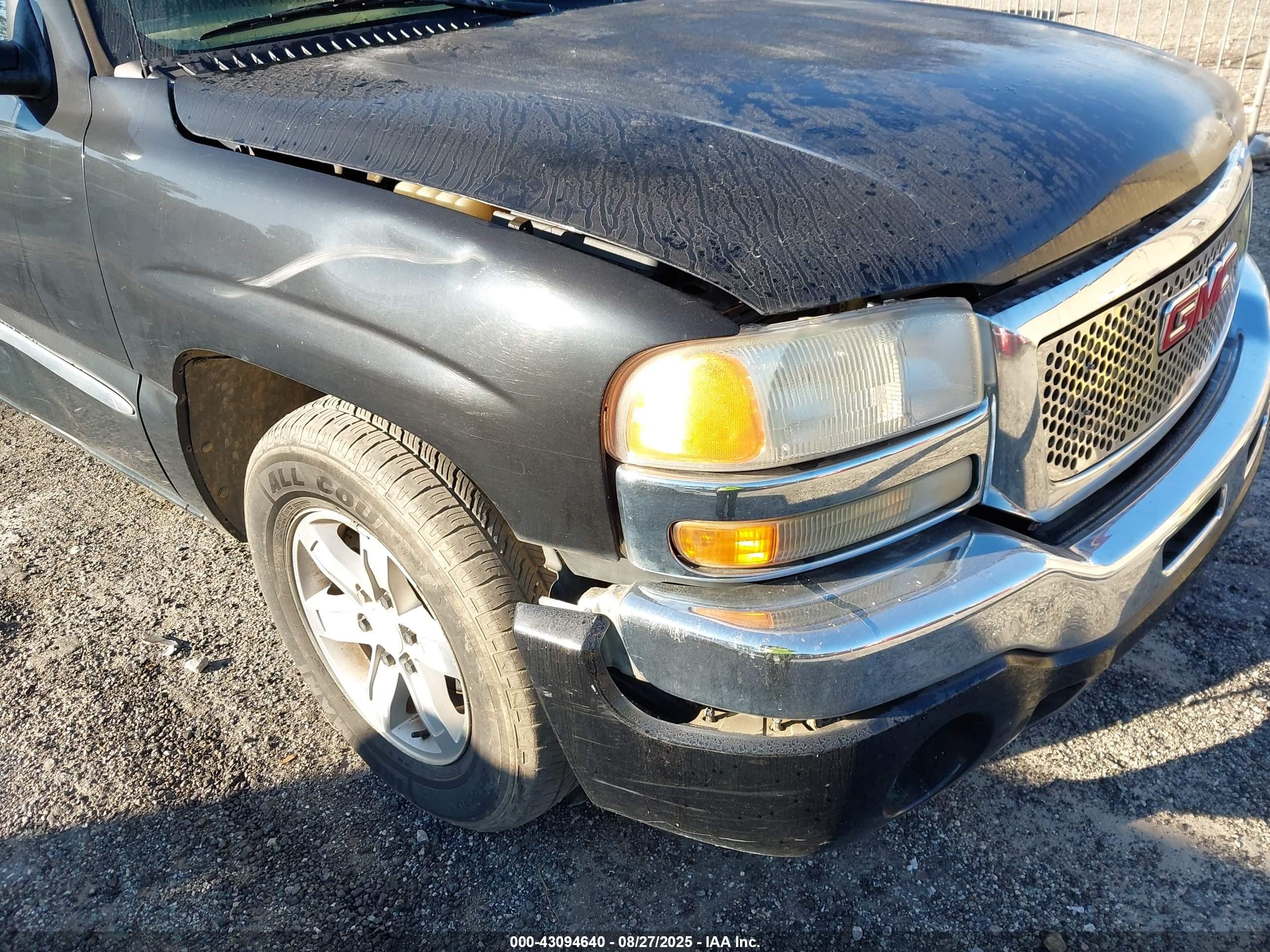 2007 Gmc Sierra 1500 Classic Slt Black vin: 2GTEC13Z871106563