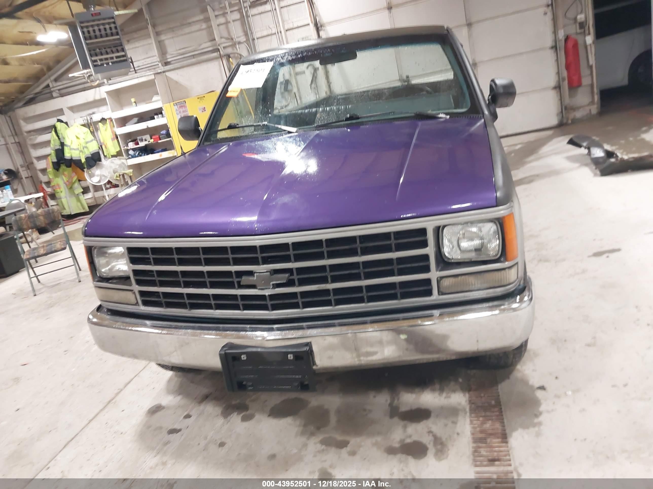 1989 Gmc Sierra C1500 Gray vin: 2GTEC14Z1K1555011