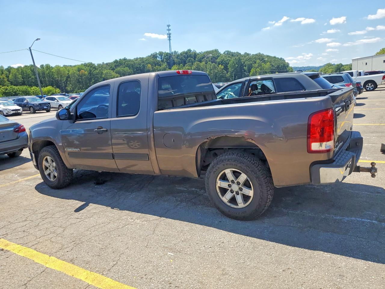 2007 Gmc New Sierra C1500 Brown vin: 2GTEC190171670869