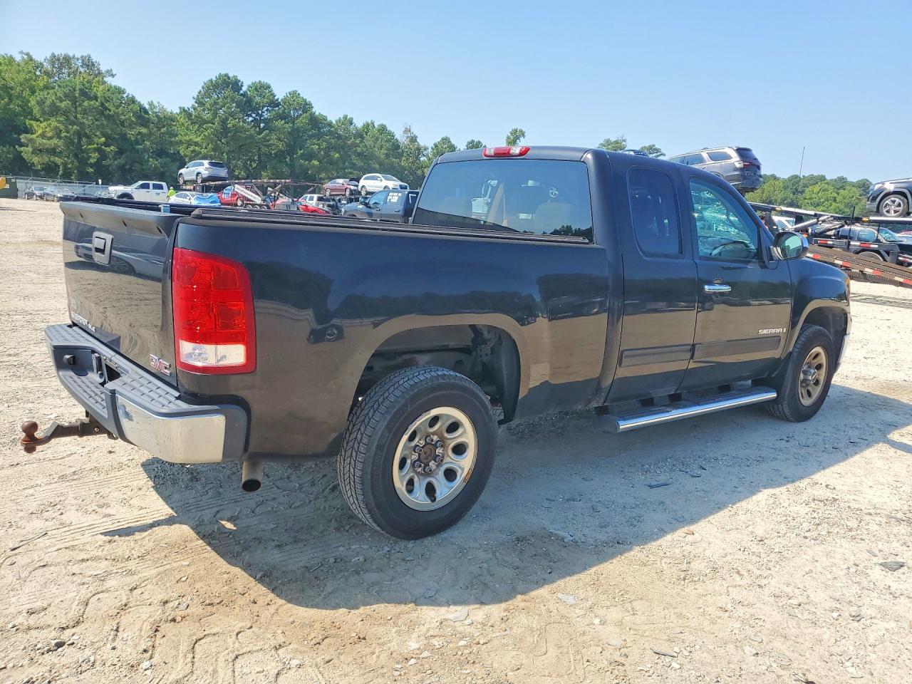 2007 Gmc New Sierra C1500 Черный vin: 2GTEC19C071592546
