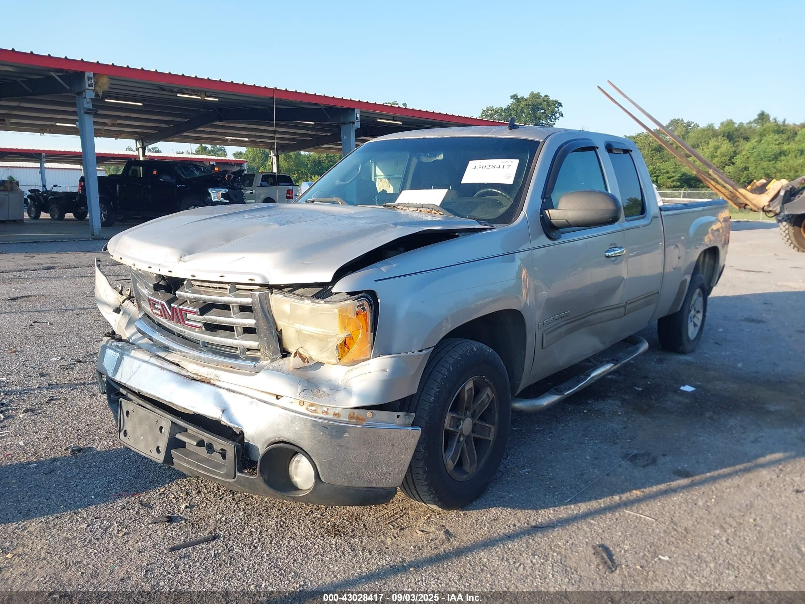2007 Gmc Sierra 1500 Sle1 Серебряный vin: 2GTEC19C071712684