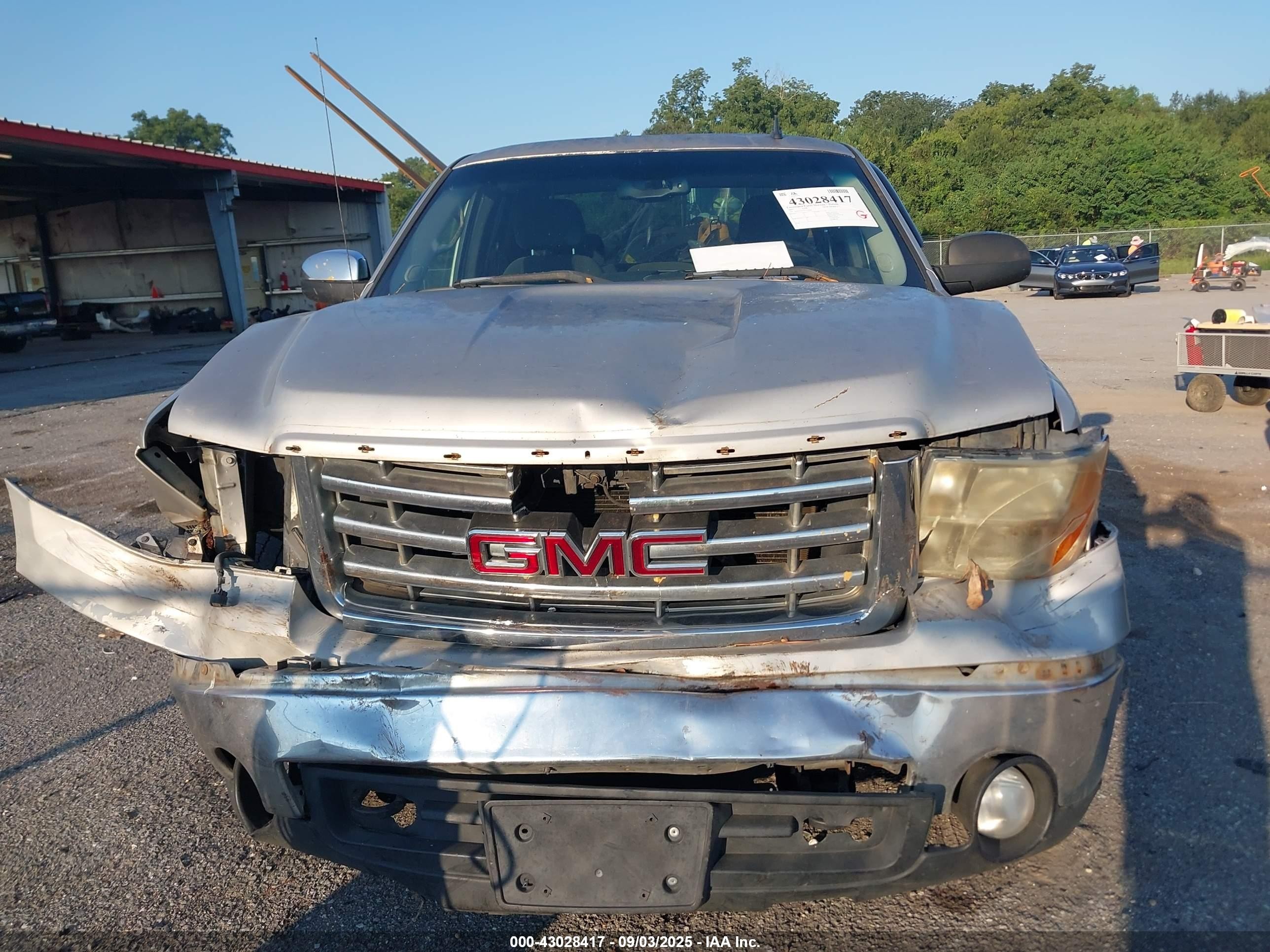 2007 Gmc Sierra 1500 Sle1 Серебряный vin: 2GTEC19C071712684